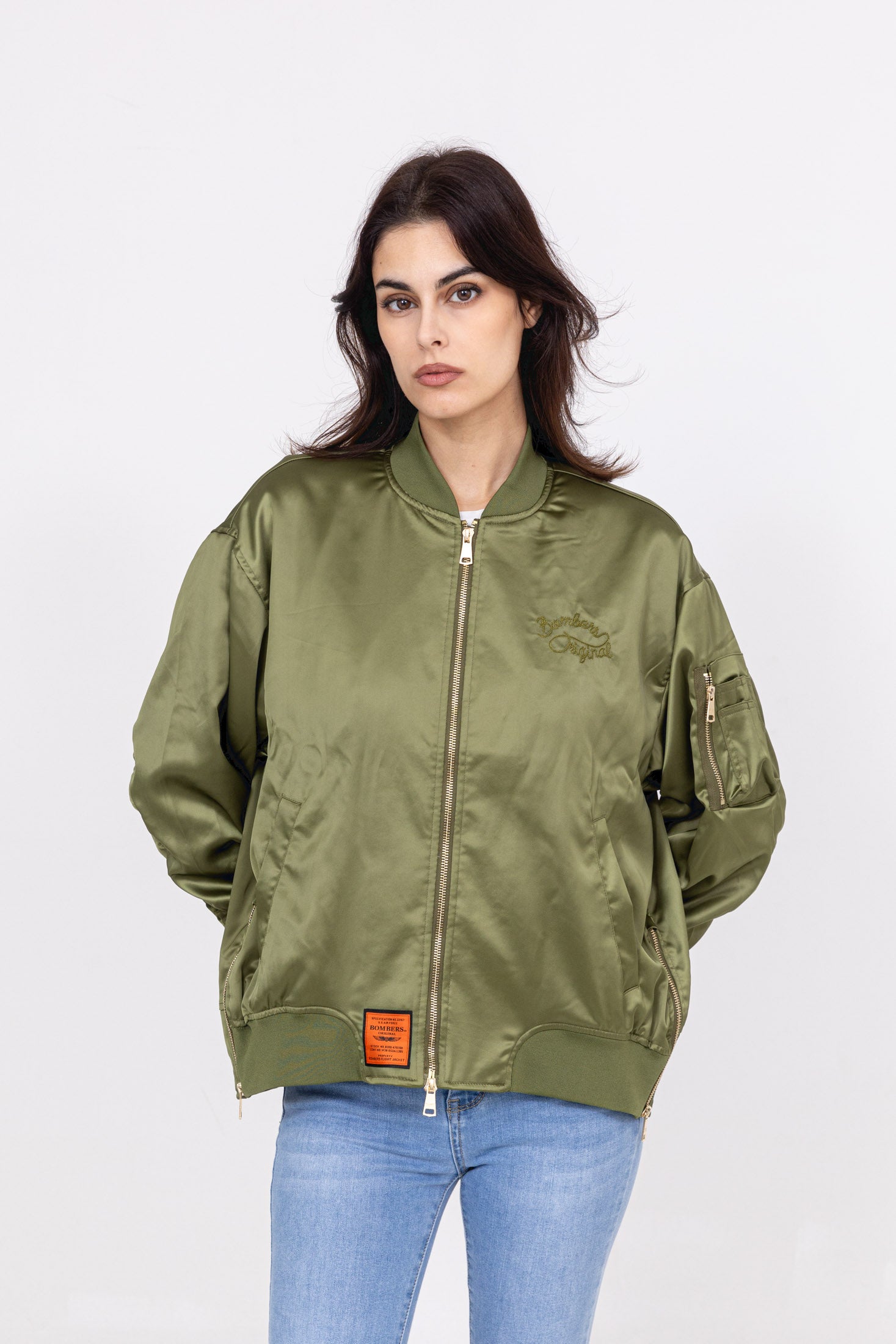 Ballerina W Bomber in Cachi Giacche Bombers Original