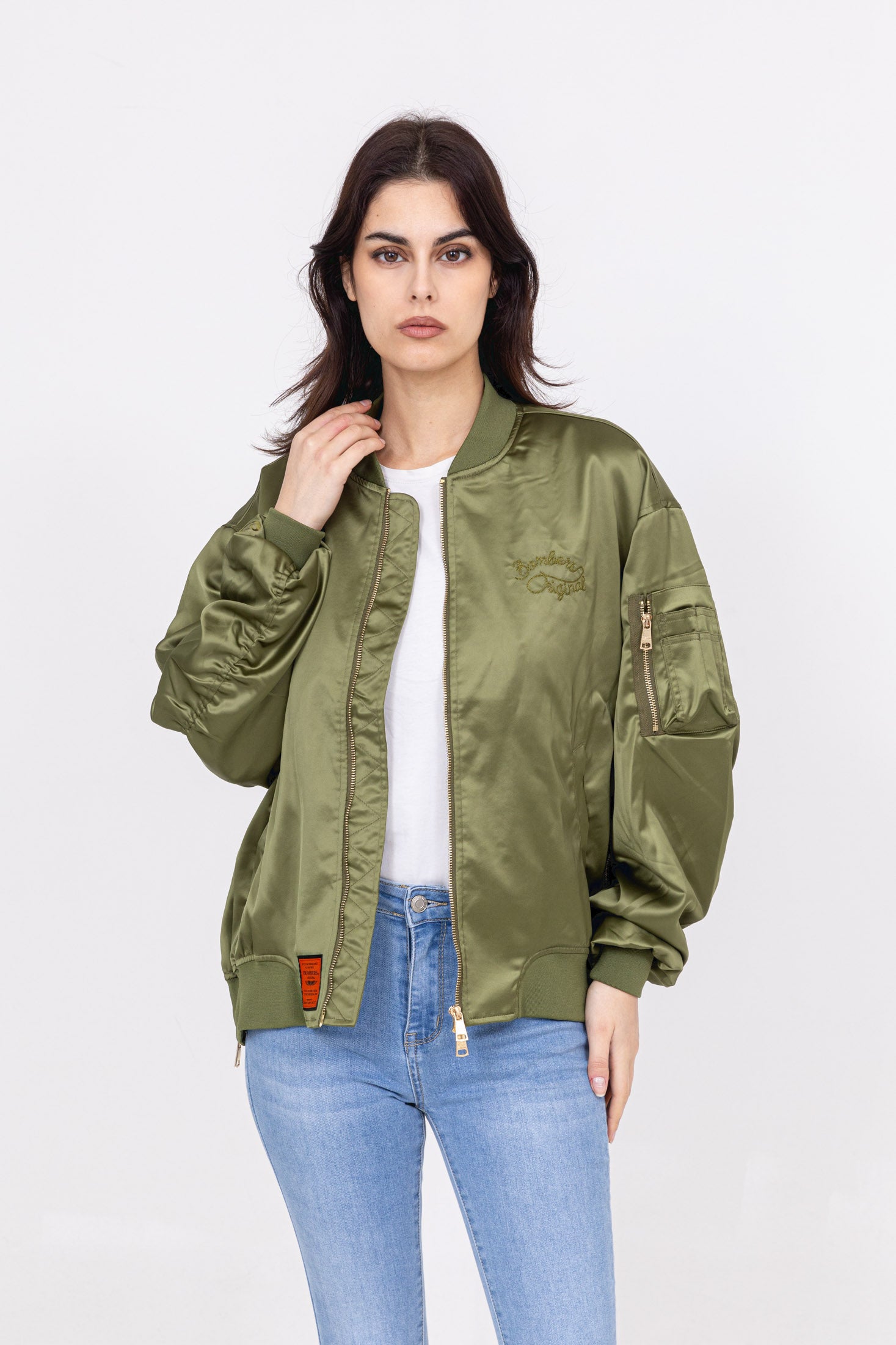 Ballerina W Bomber in Cachi Giacche Bombers Original
