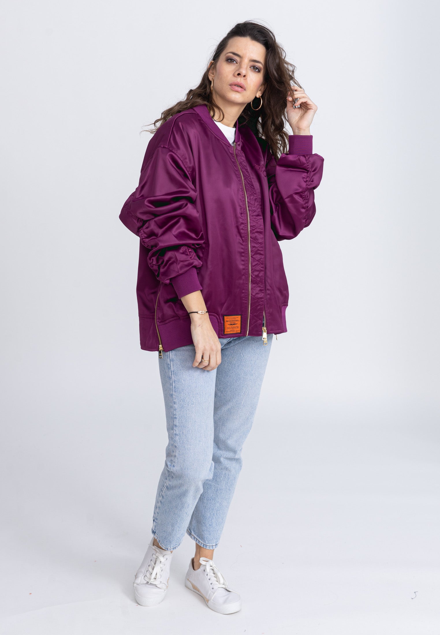 Giacca bomber Ballerina W in Purple Jackets Bombers Original