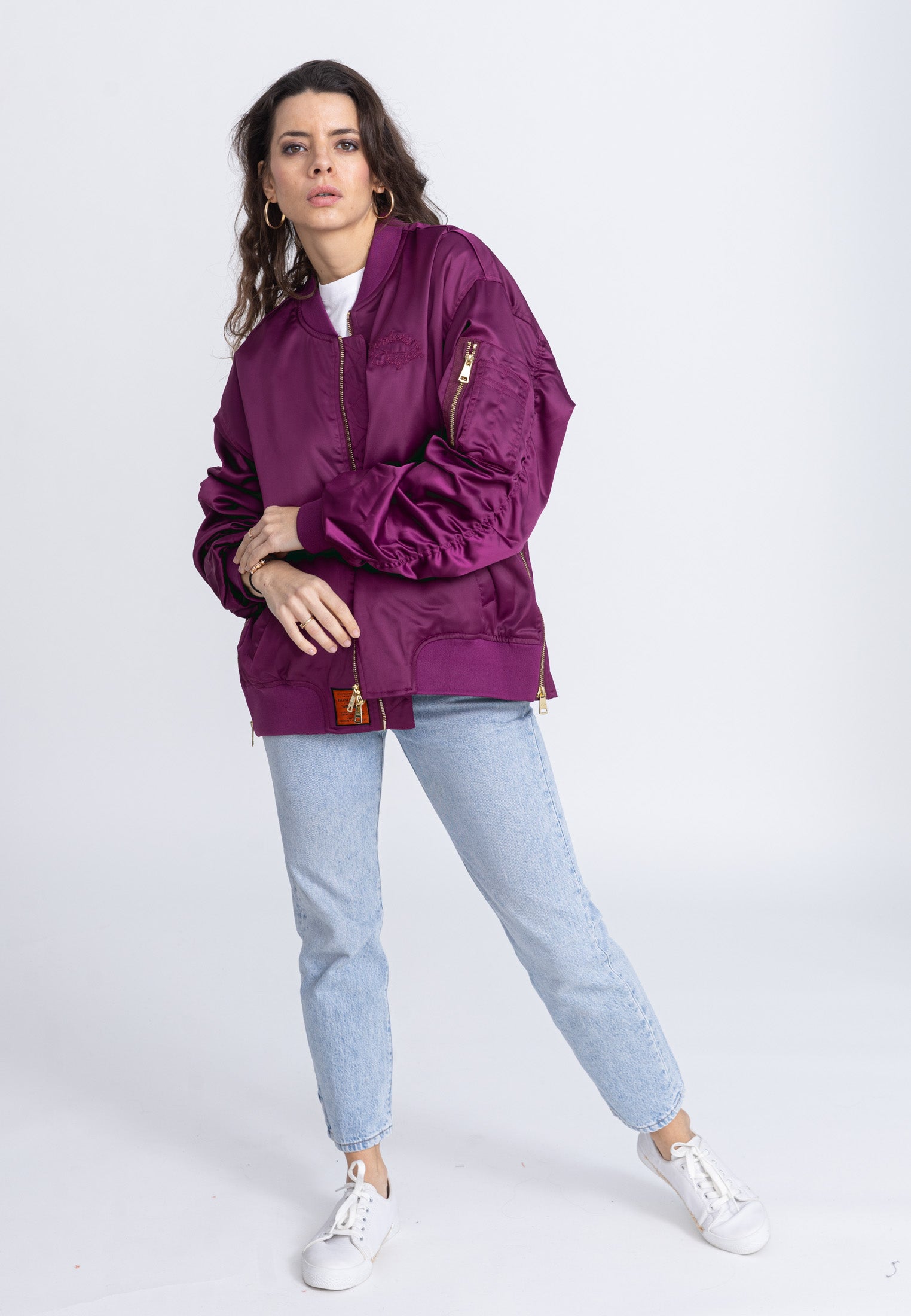 Giacca bomber Ballerina W in Purple Jackets Bombers Original