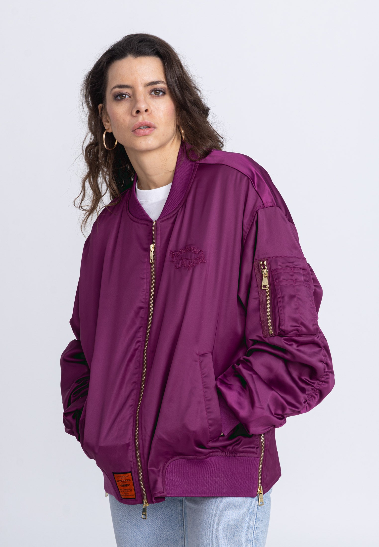 Giacca bomber Ballerina W in Purple Jackets Bombers Original