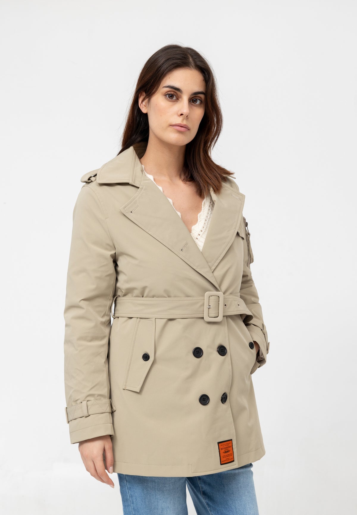 Birdy W - trench in beige Giacche Bombers Original