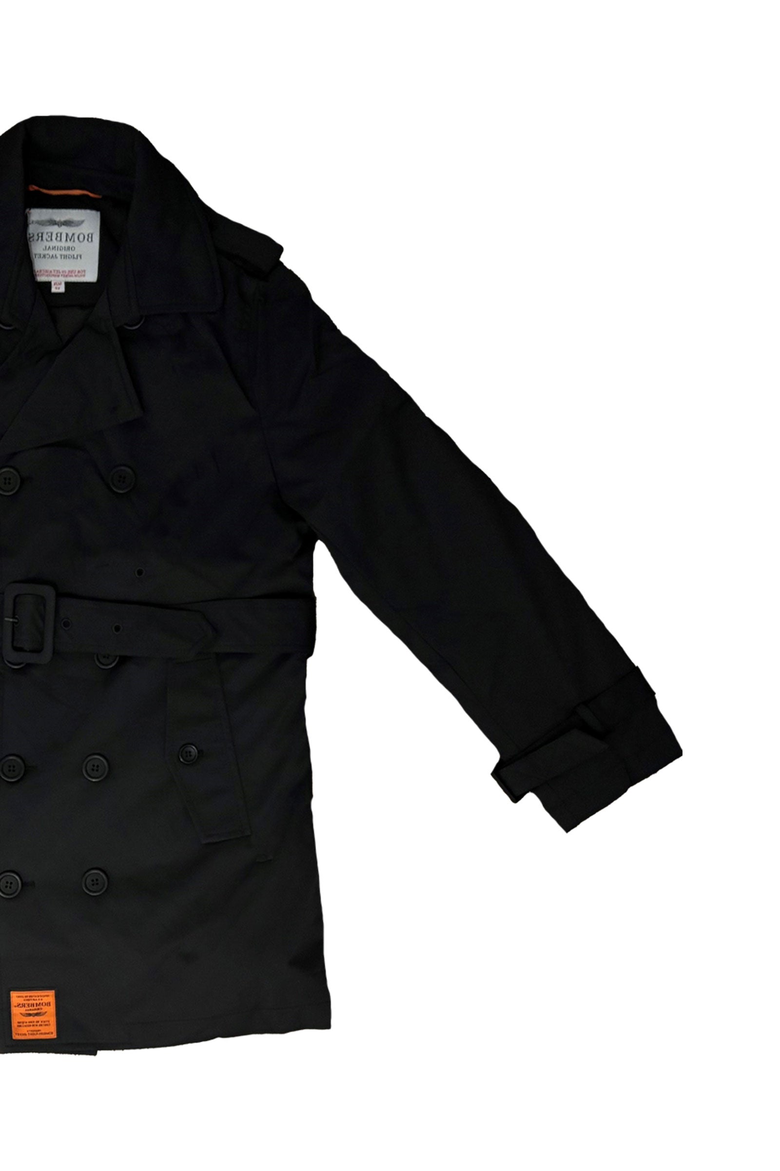 Birdy W Trench Coat in nero Giacche Bombers Original