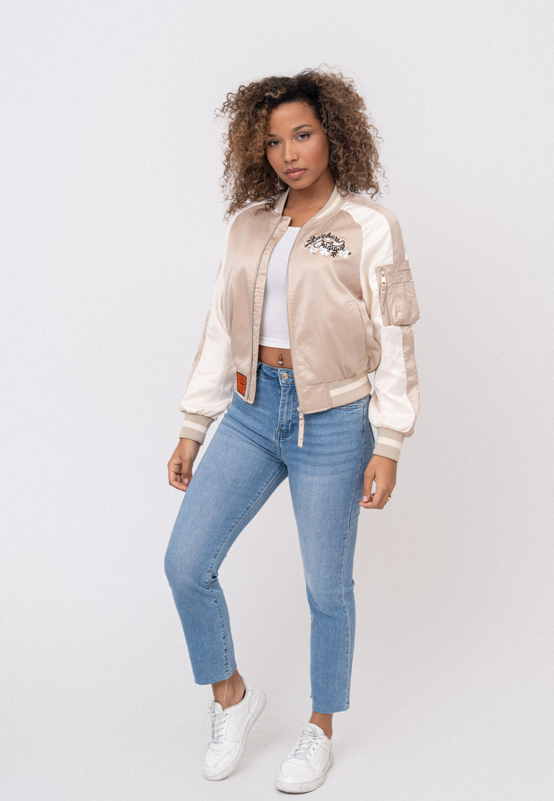 Giacca Bomber Breathe W in Beige Giacche Bombers Original