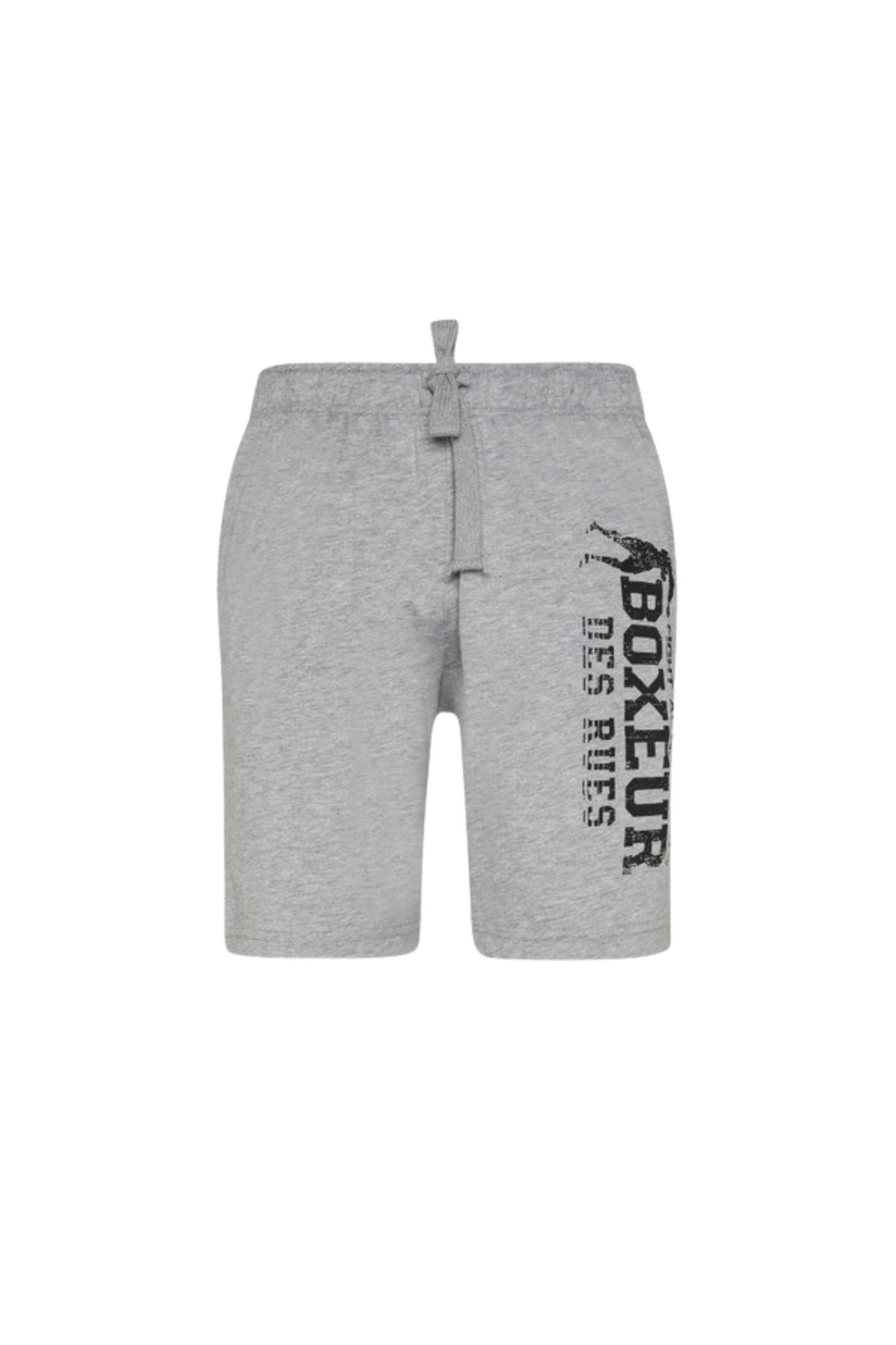 Pantaloncini da allenamento con stampa grande in grigio Mel Shorts Boxeur des Rues