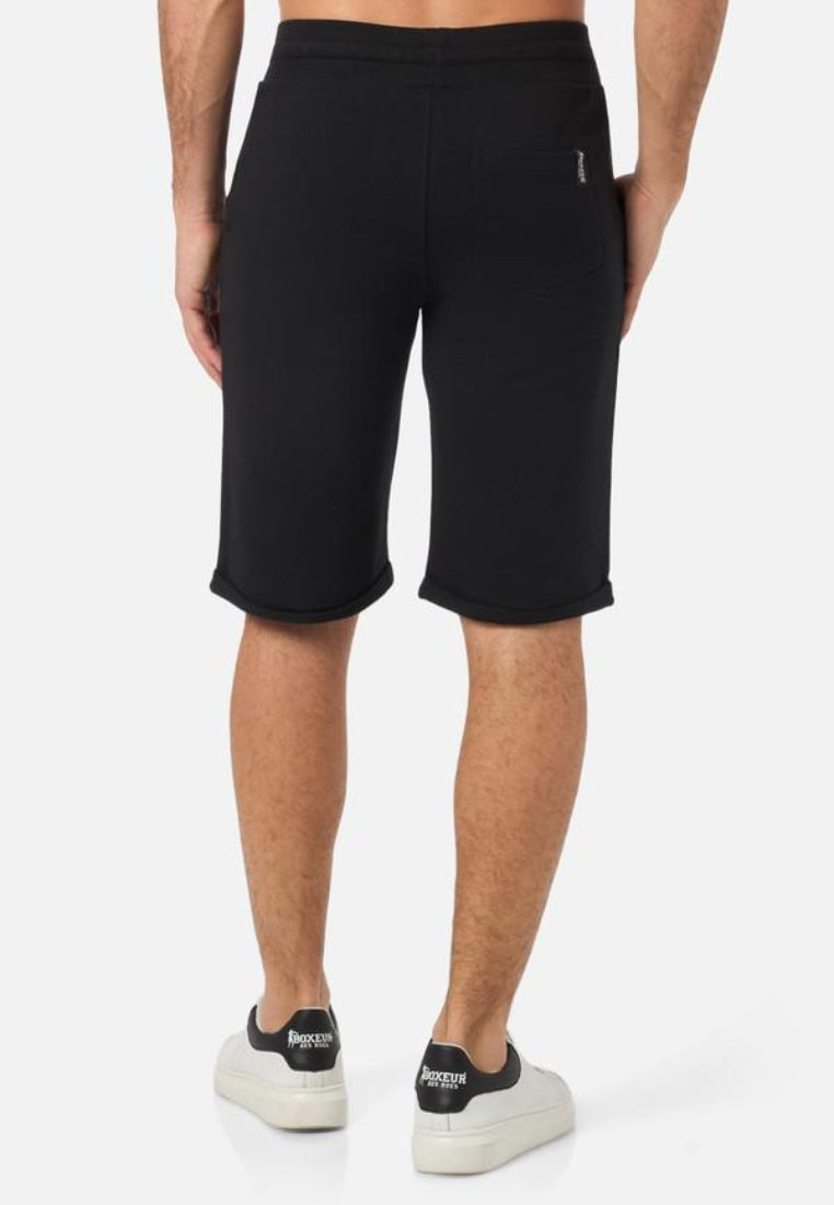 Pantaloncini corti basic in nero-bianco Boxeur des Rues