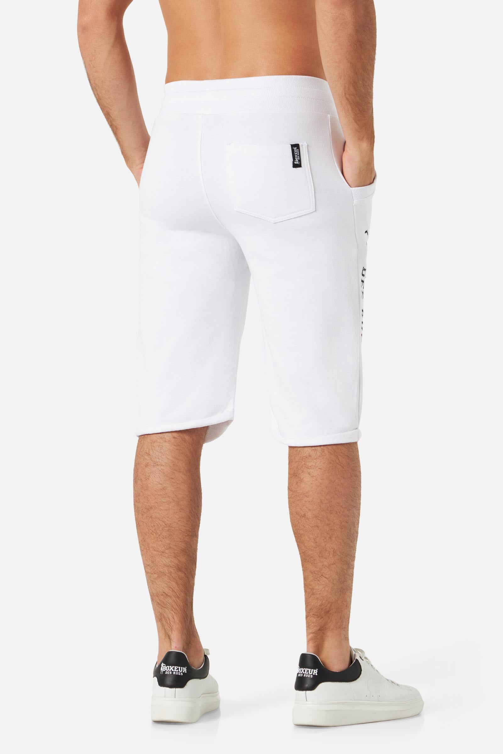Pantaloncini corti Basic in bianco-nero Boxeur des Rues