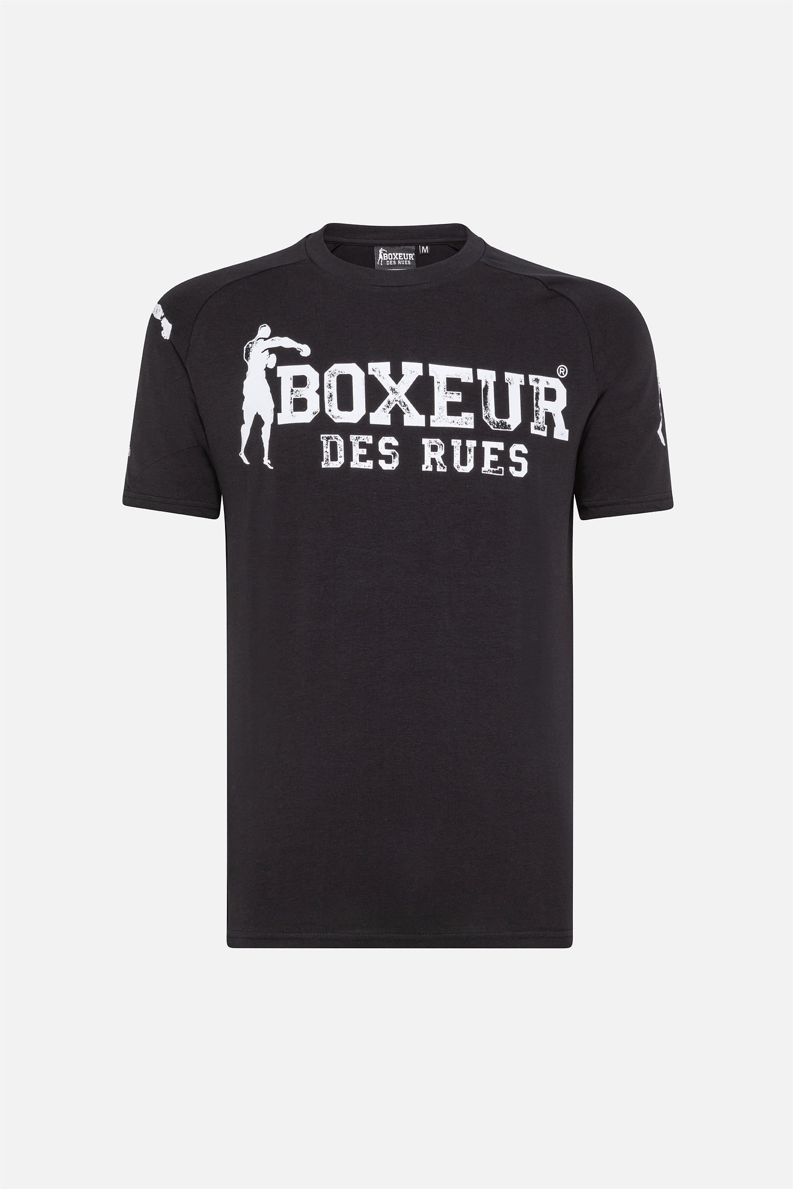 Maglietta Raglan con logo in nero Magliette Boxeur des Rues
