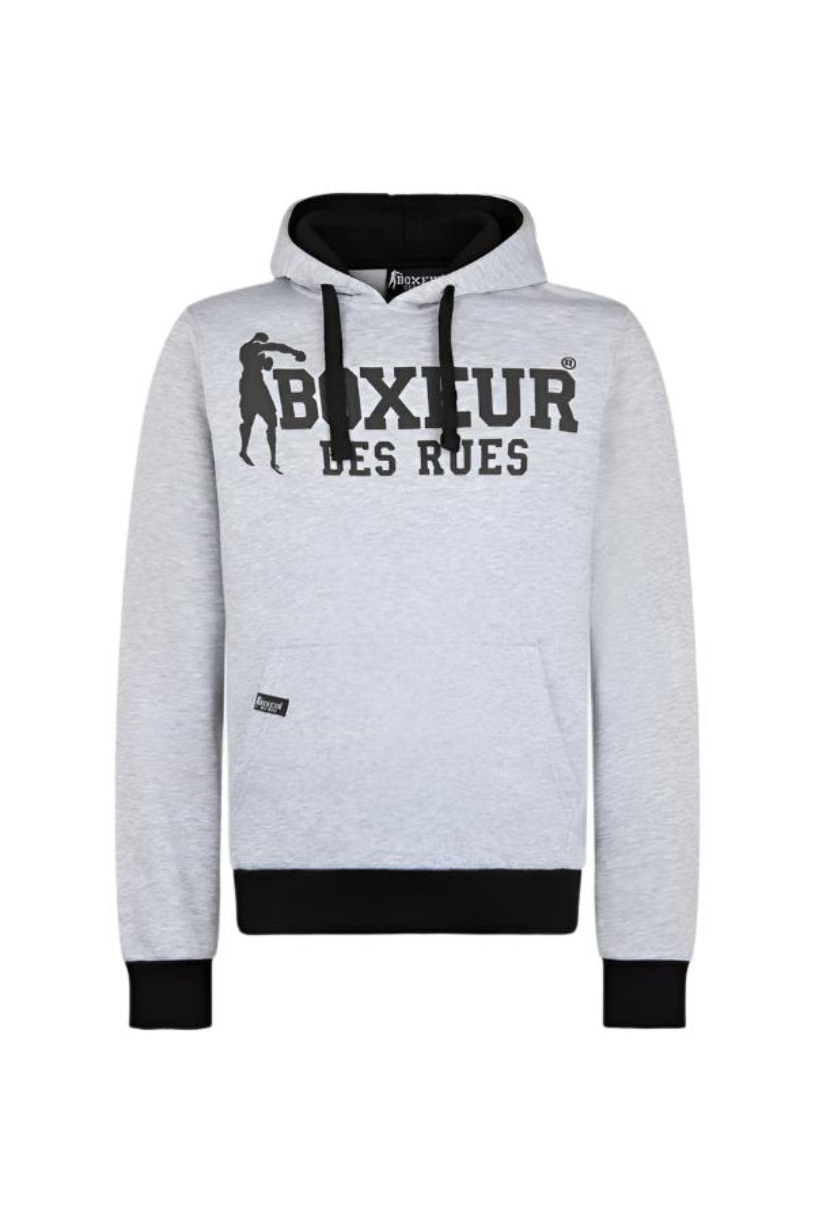 Felpa con cappuccio in grigio Mel Pullover con cappuccio Boxeur des Rues