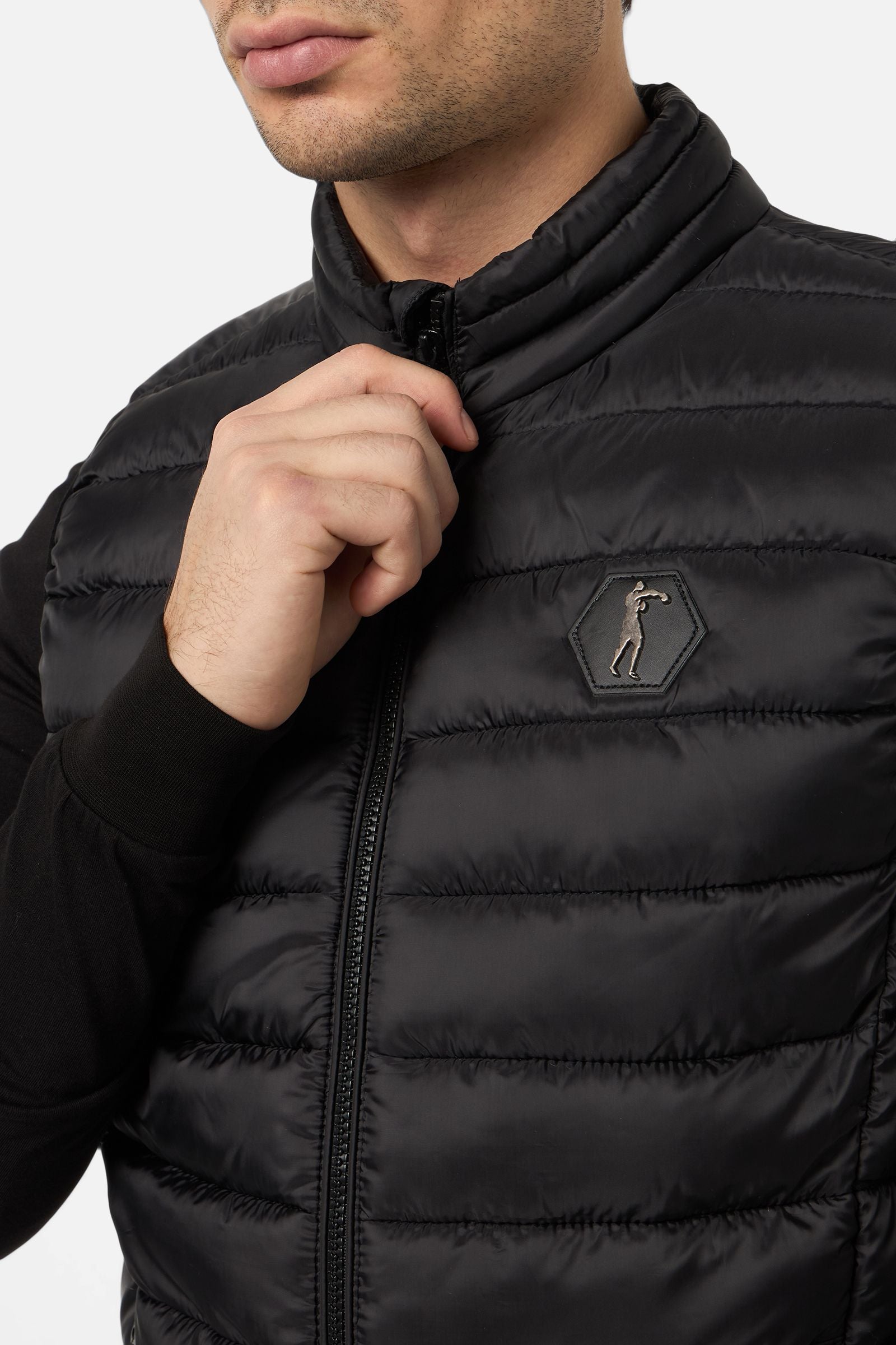 Giacca Sleveless in Nero Giacche Boxeur des Rues