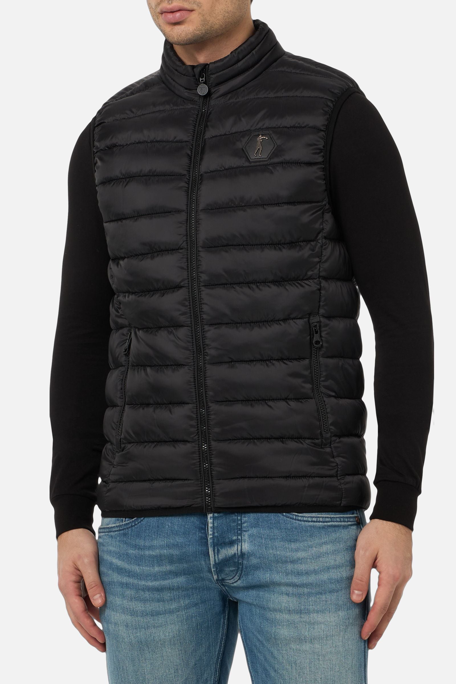 Giacca Sleveless in Nero Giacche Boxeur des Rues