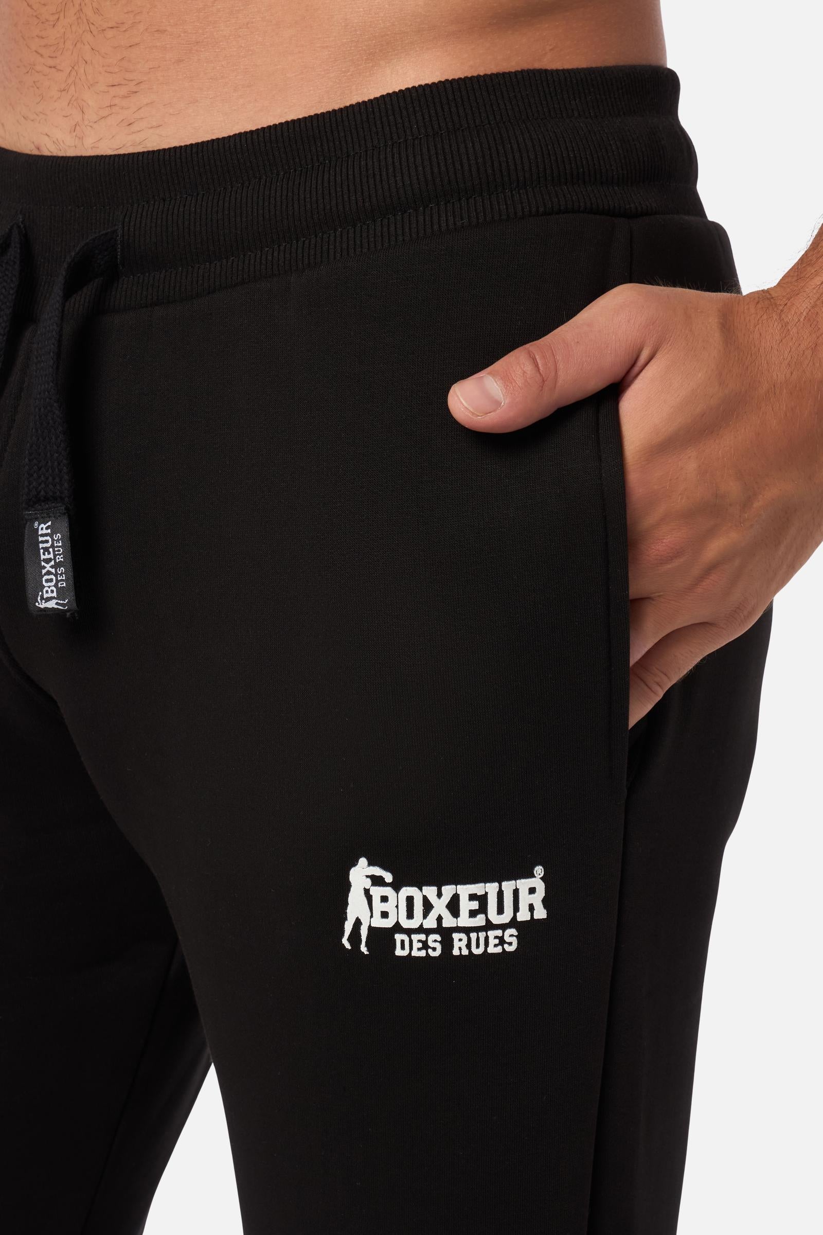Pantaloni lunghi in nero Boxeur des Rues