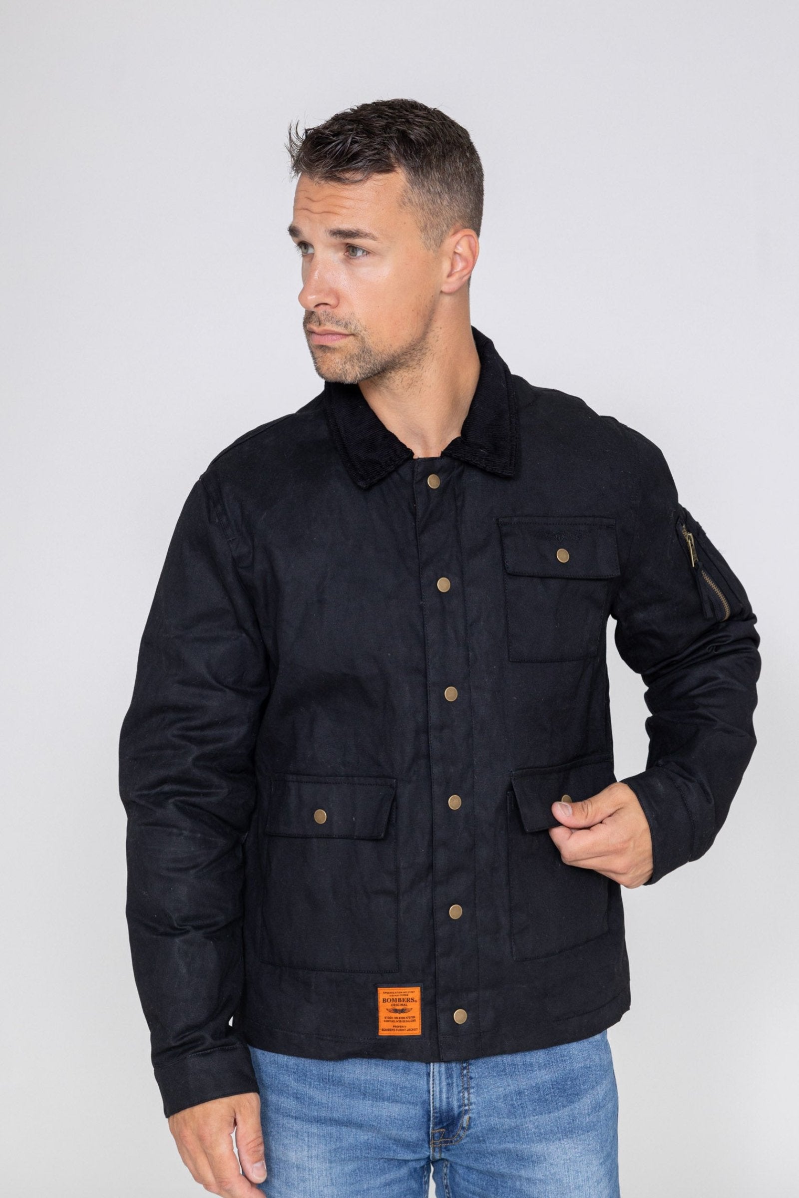 Giacca da campo Dakota M in Giacche nere Bombers Original