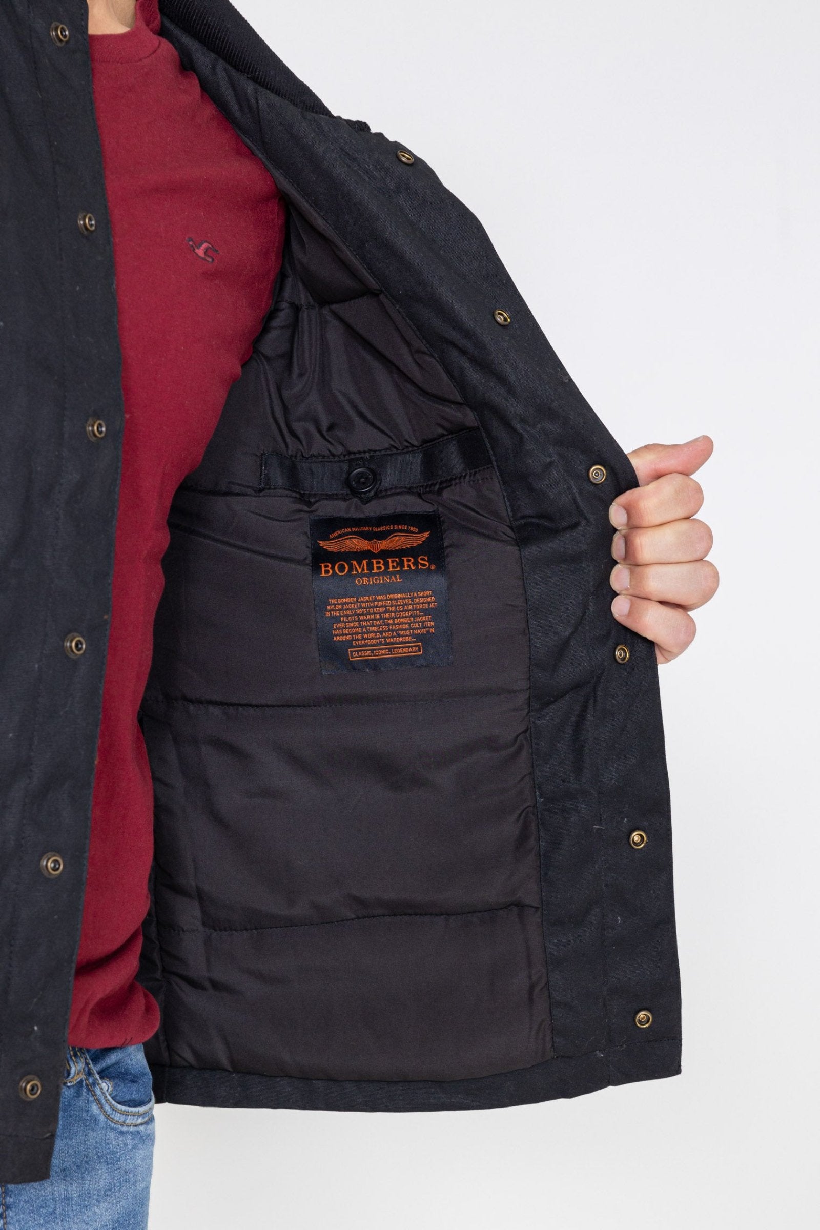 Giacca da campo Dakota M in Giacche nere Bombers Original