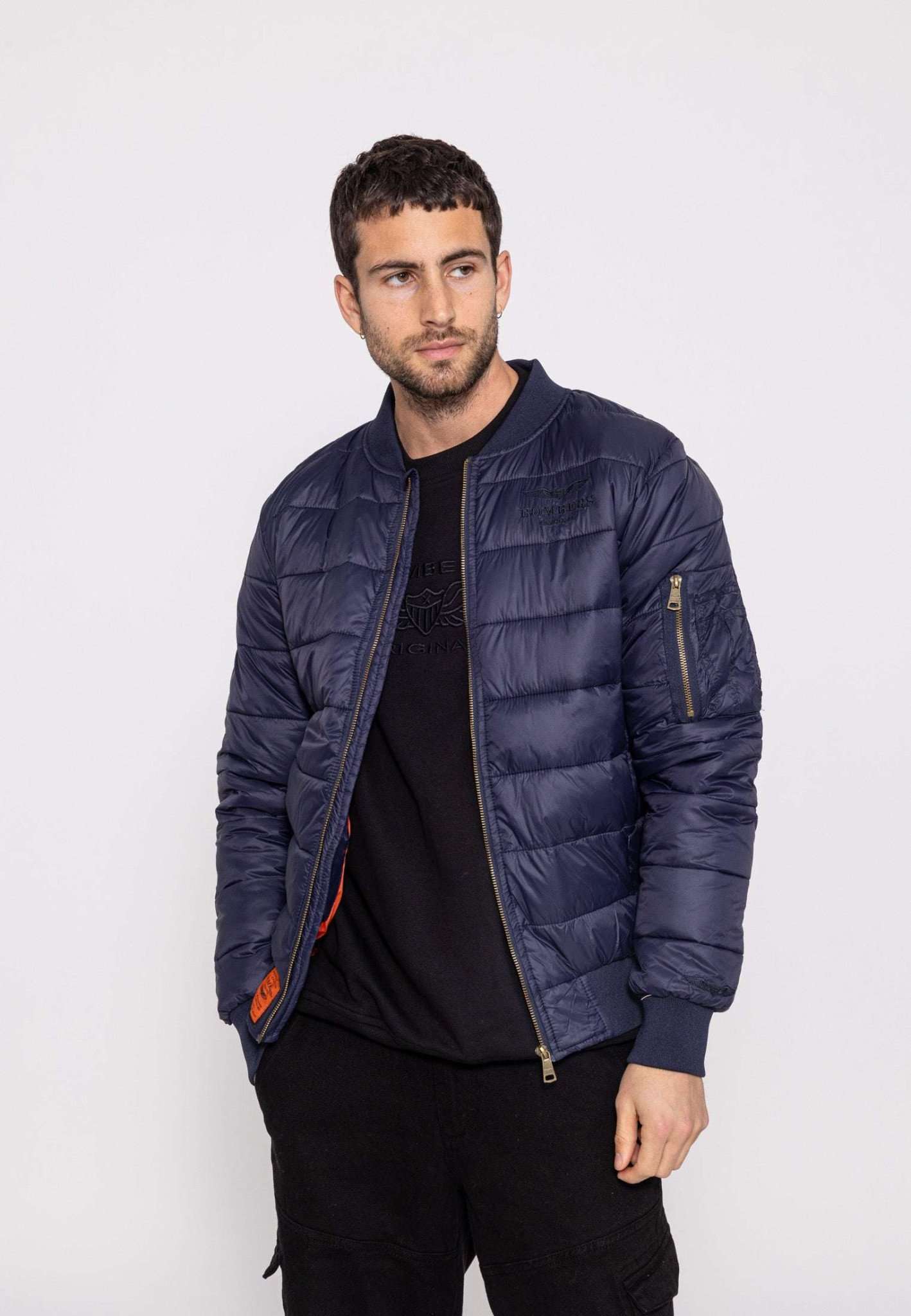 Piumino Dallas M in Giacche Navy Bombers Original