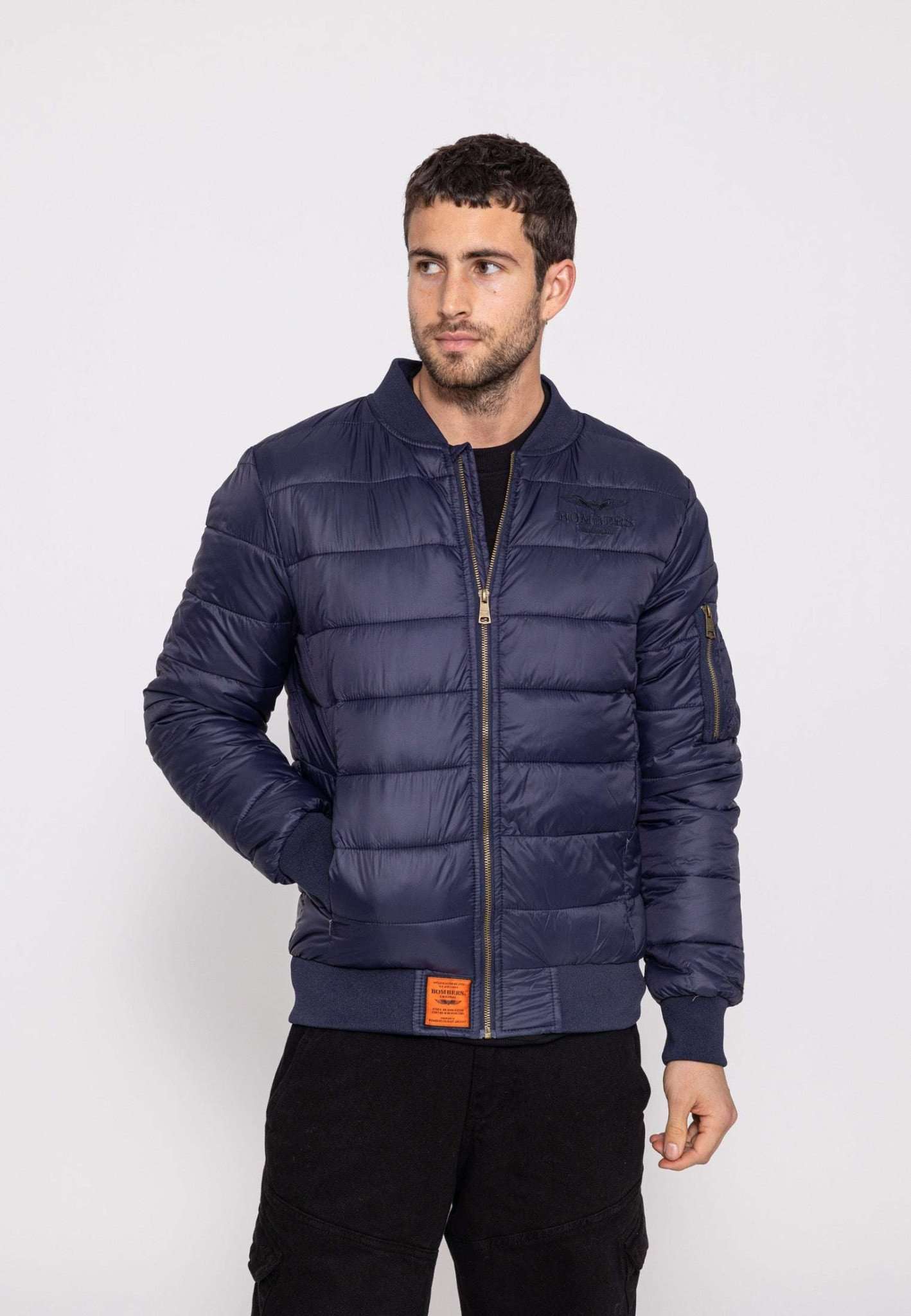 Piumino Dallas M in Giacche Navy Bombers Original