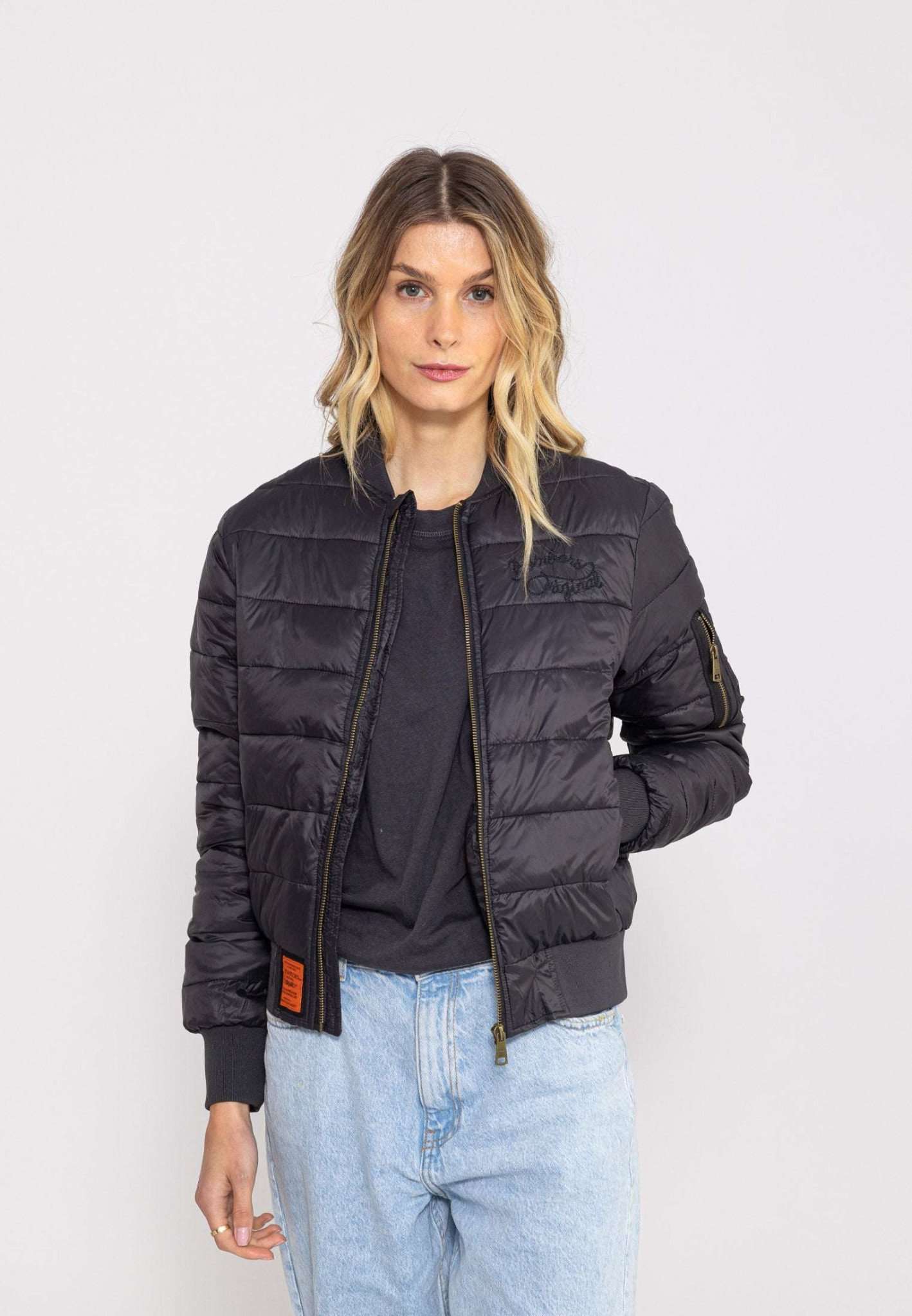 Piumino Dallas W in Giacche nere Bombers Original