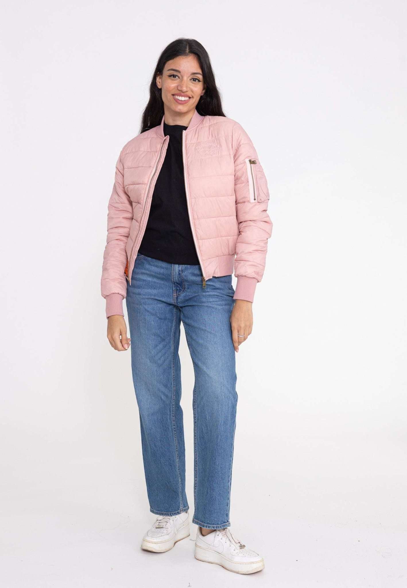 Piumino Dallas W in rosa Giacche Bombers Original
