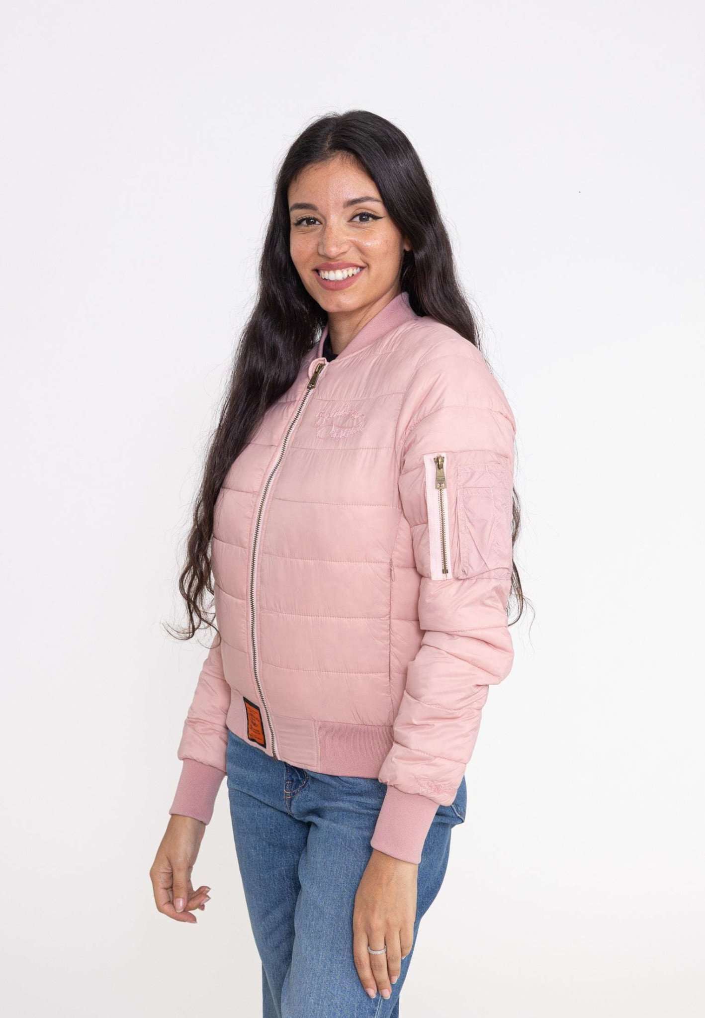 Piumino Dallas W in rosa Giacche Bombers Original