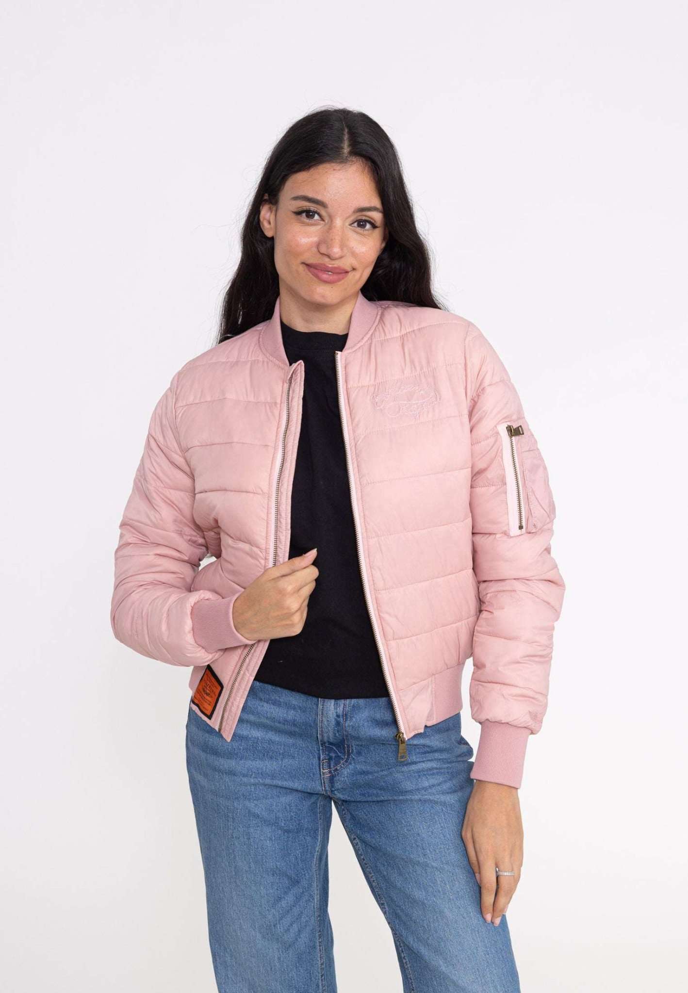 Piumino Dallas W in rosa Giacche Bombers Original