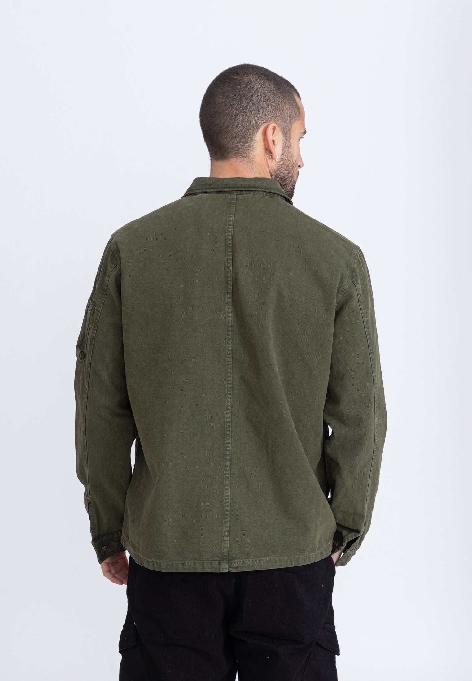 Giacca Davis M in Kaki Bombers Original