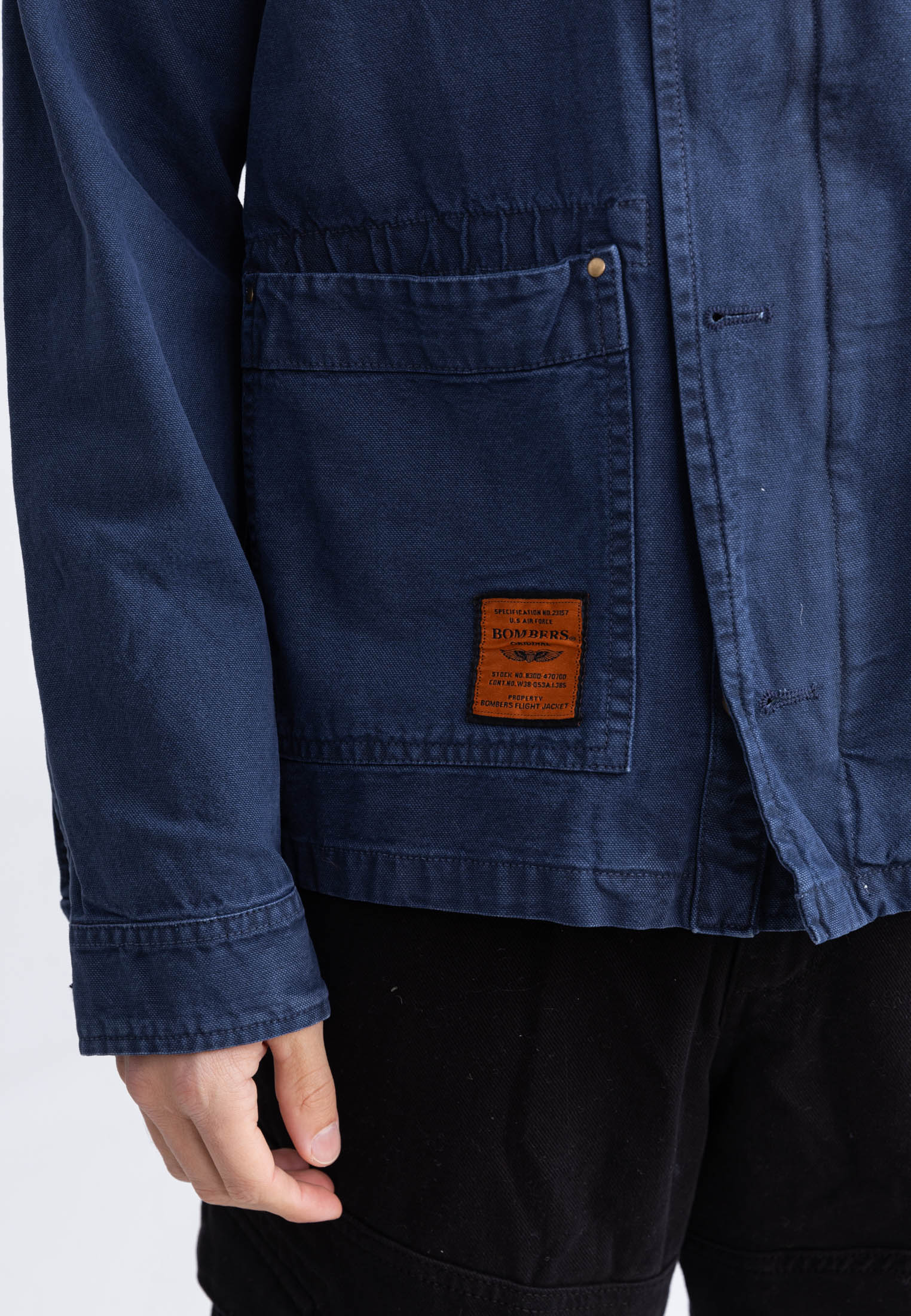 Giacca Davis M in Giacche Navy Bombers Original