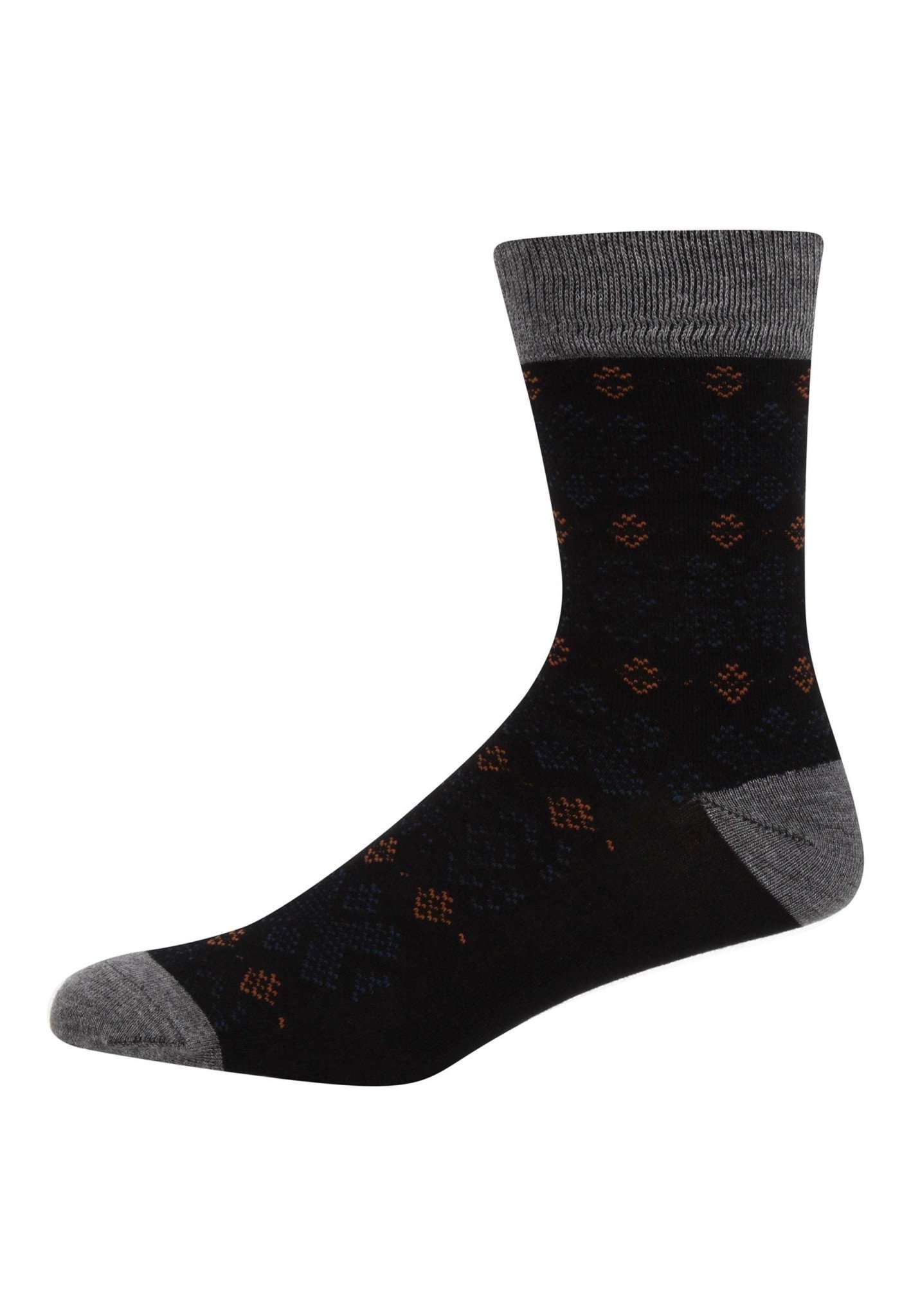 Confezione da 3 calzini Giftbox Elwell in Charcoal Marl Calzini Lee