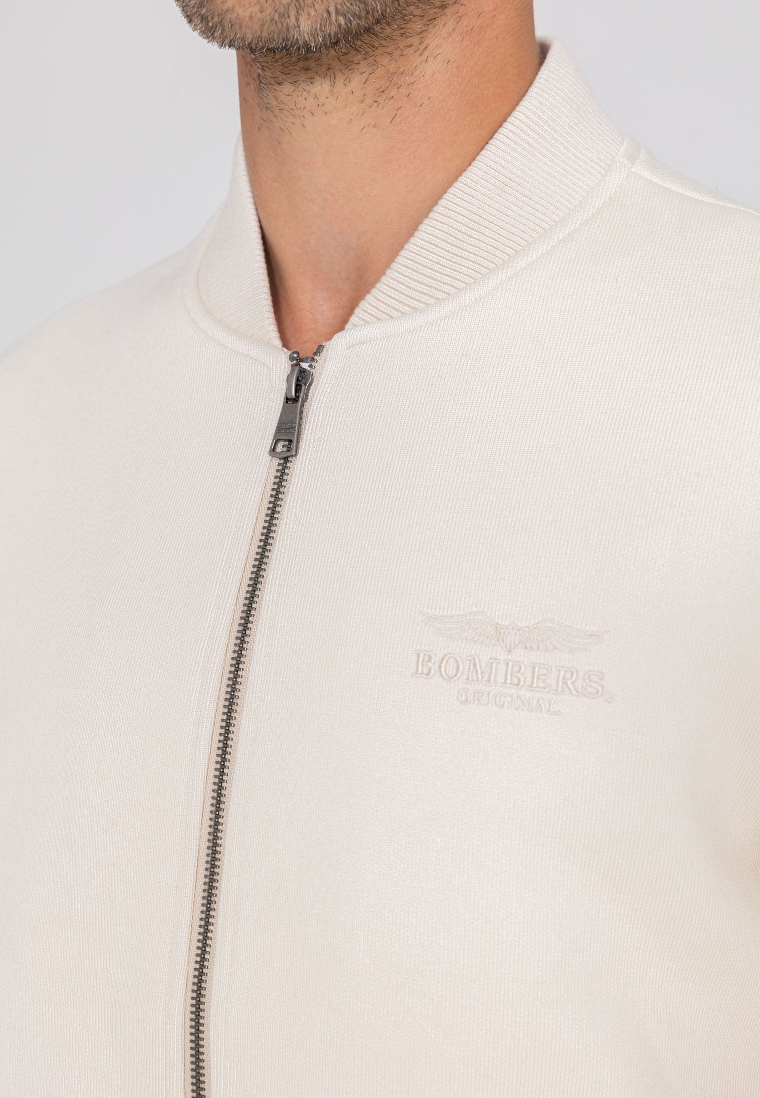 Giacca bomber Hays M in crema Bombers Original