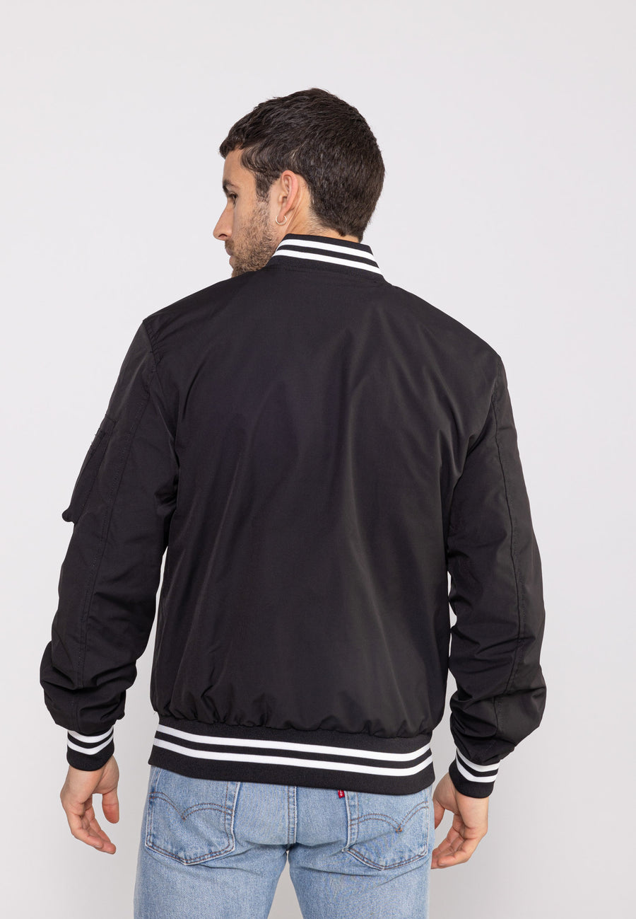 Giacca bomber Hiller M in nero Giacche Bombers Original