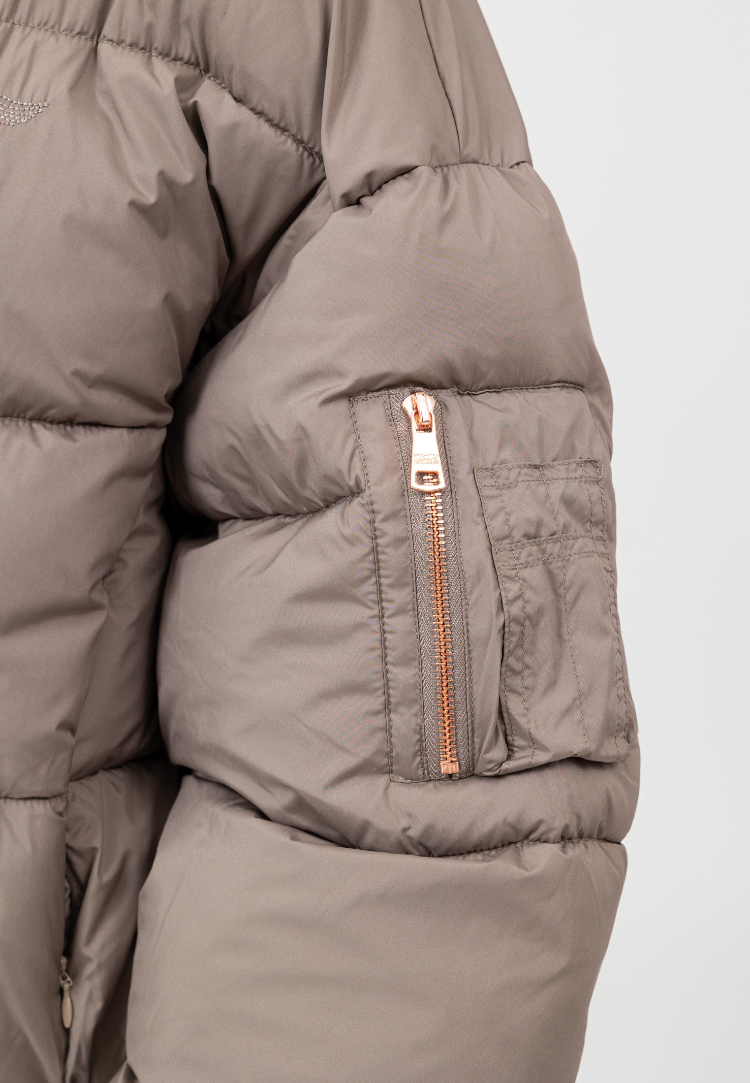 Hill-W in Taupe Giacche Bombers Original