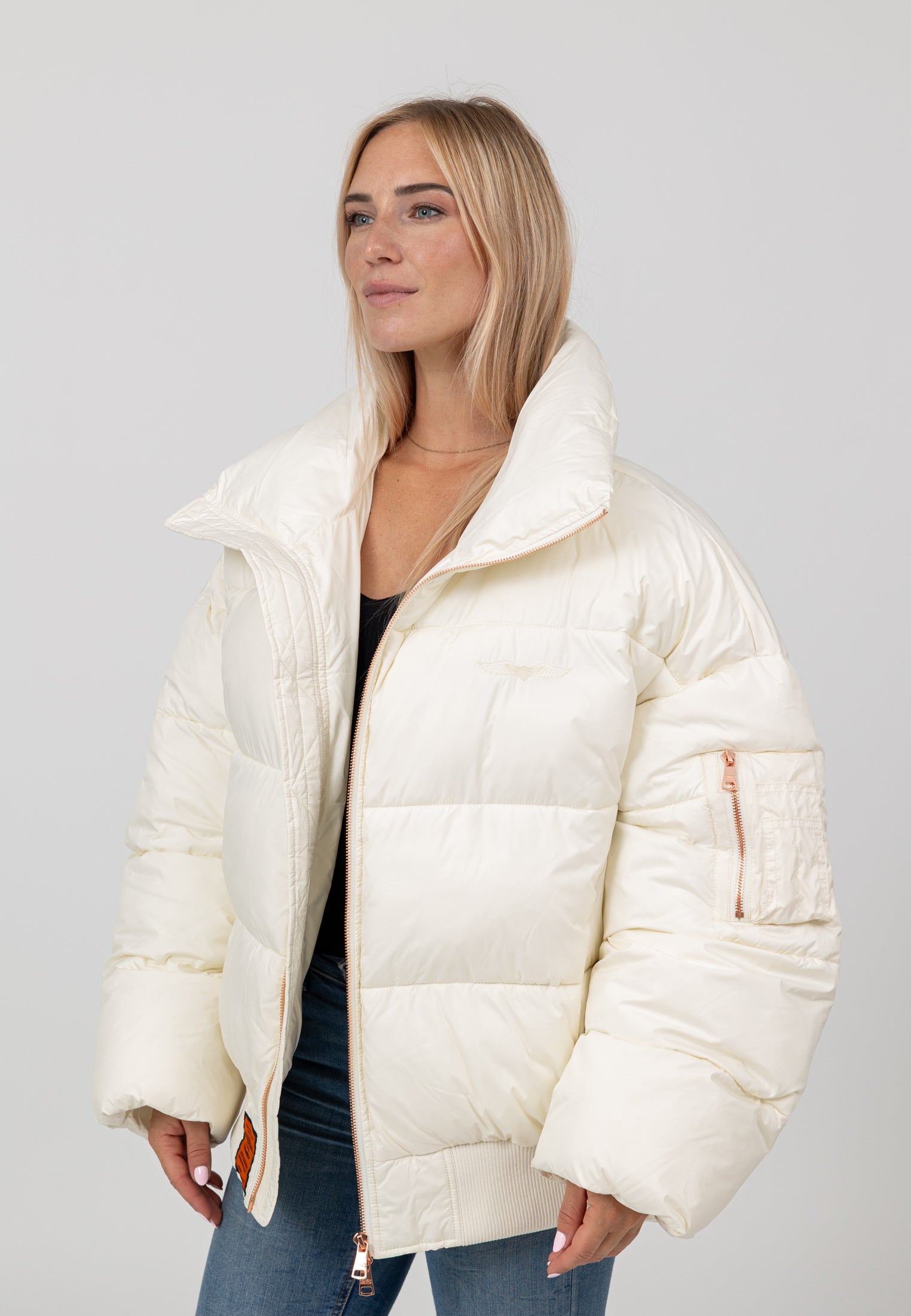 Hill-W in Giacche Bianche Bombers Original