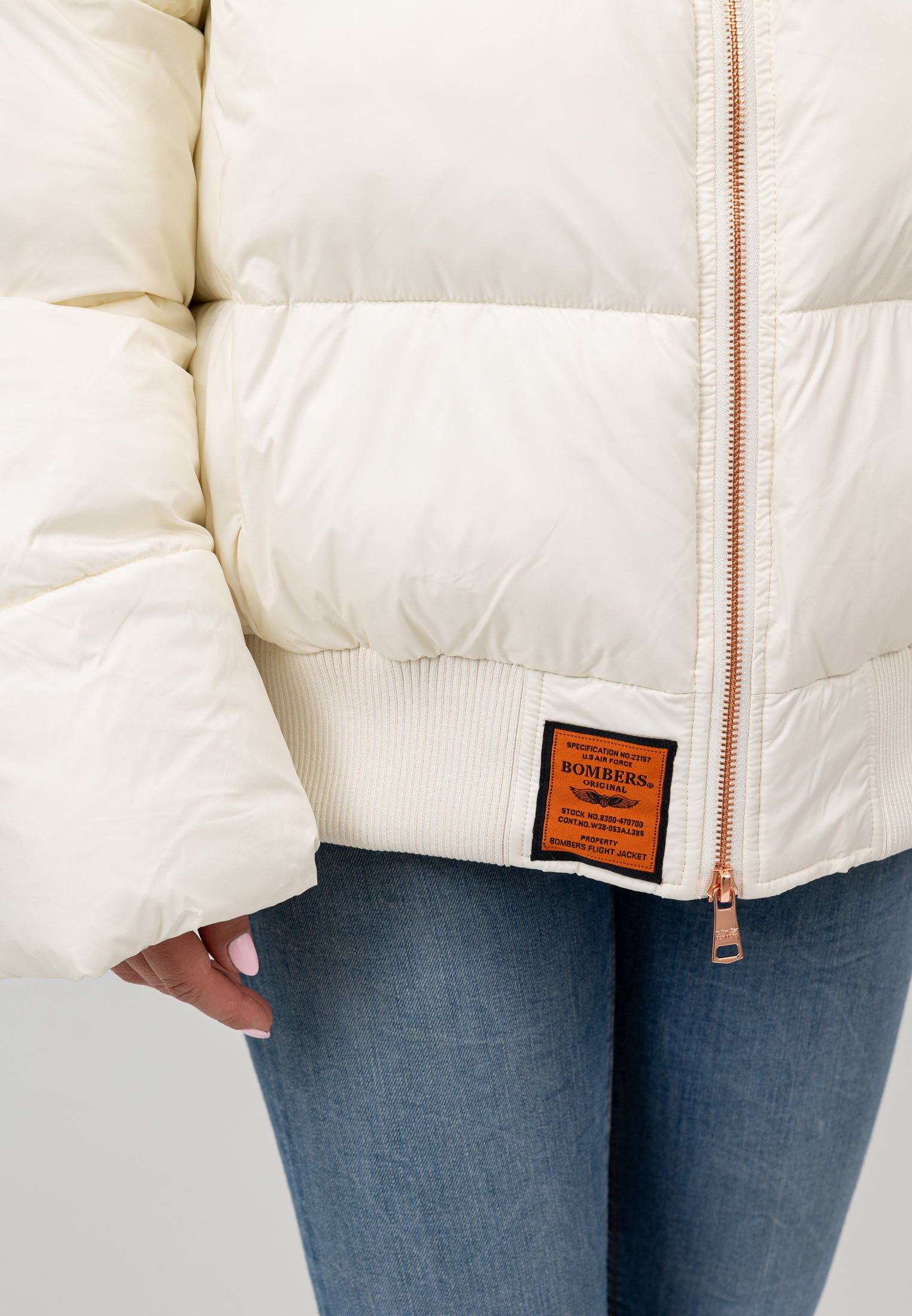 Hill-W in Giacche Bianche Bombers Original