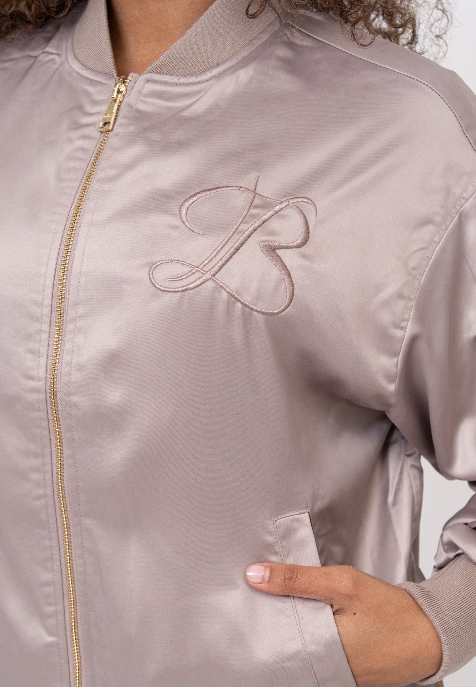 Giacca bomber Kansas W in taupe Giacche Bombers Original