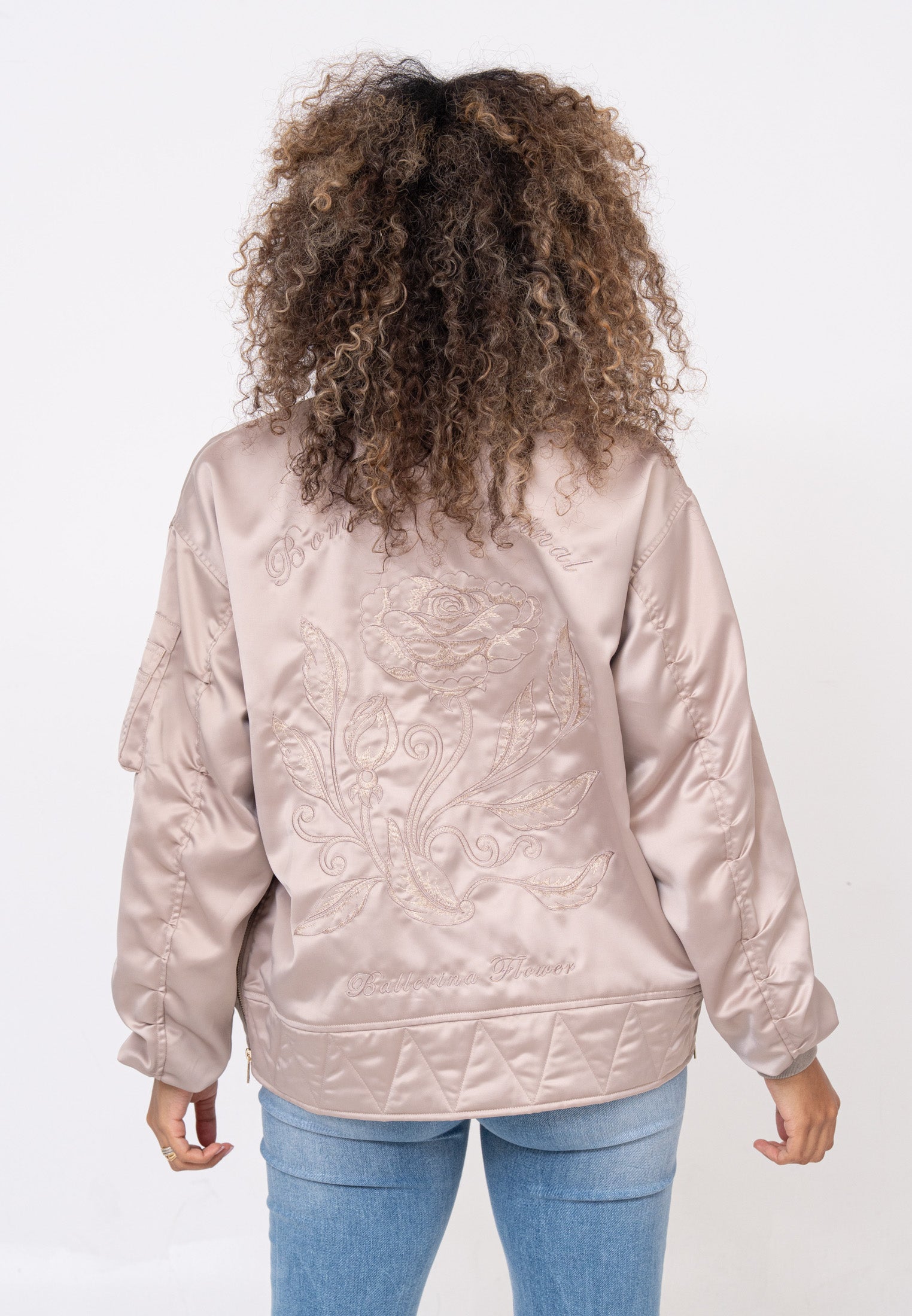 Giacca bomber Kansas W in taupe Giacche Bombers Original
