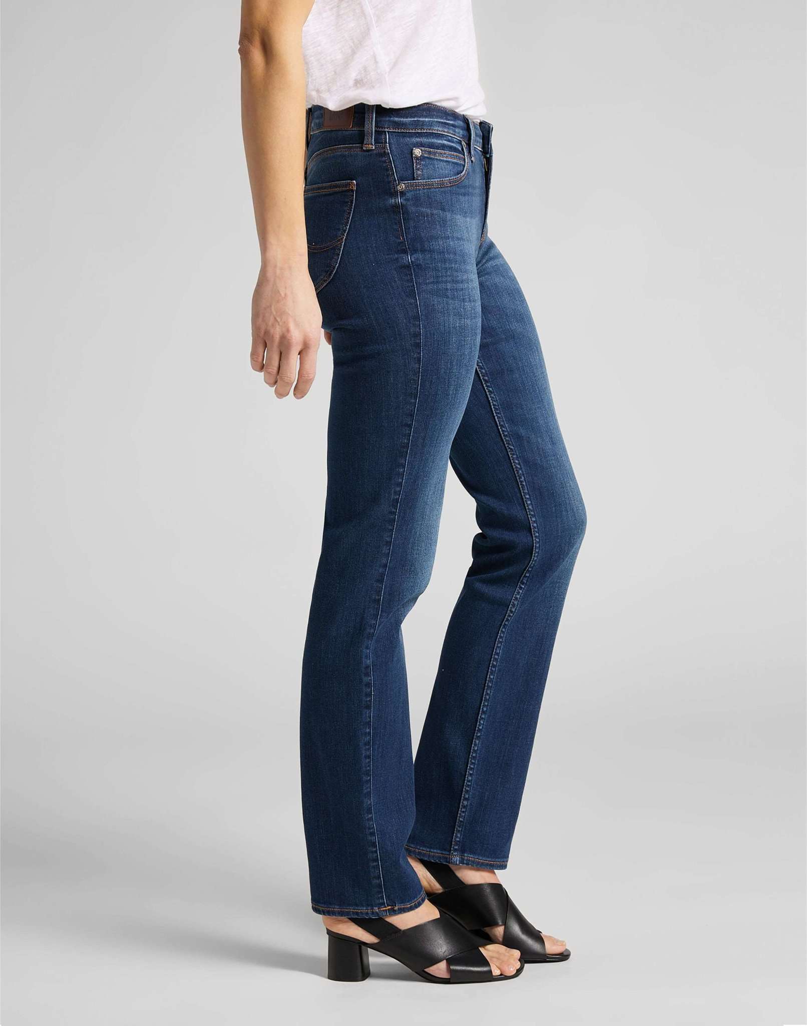 Jeans Marion Straight in Night Sky Lee