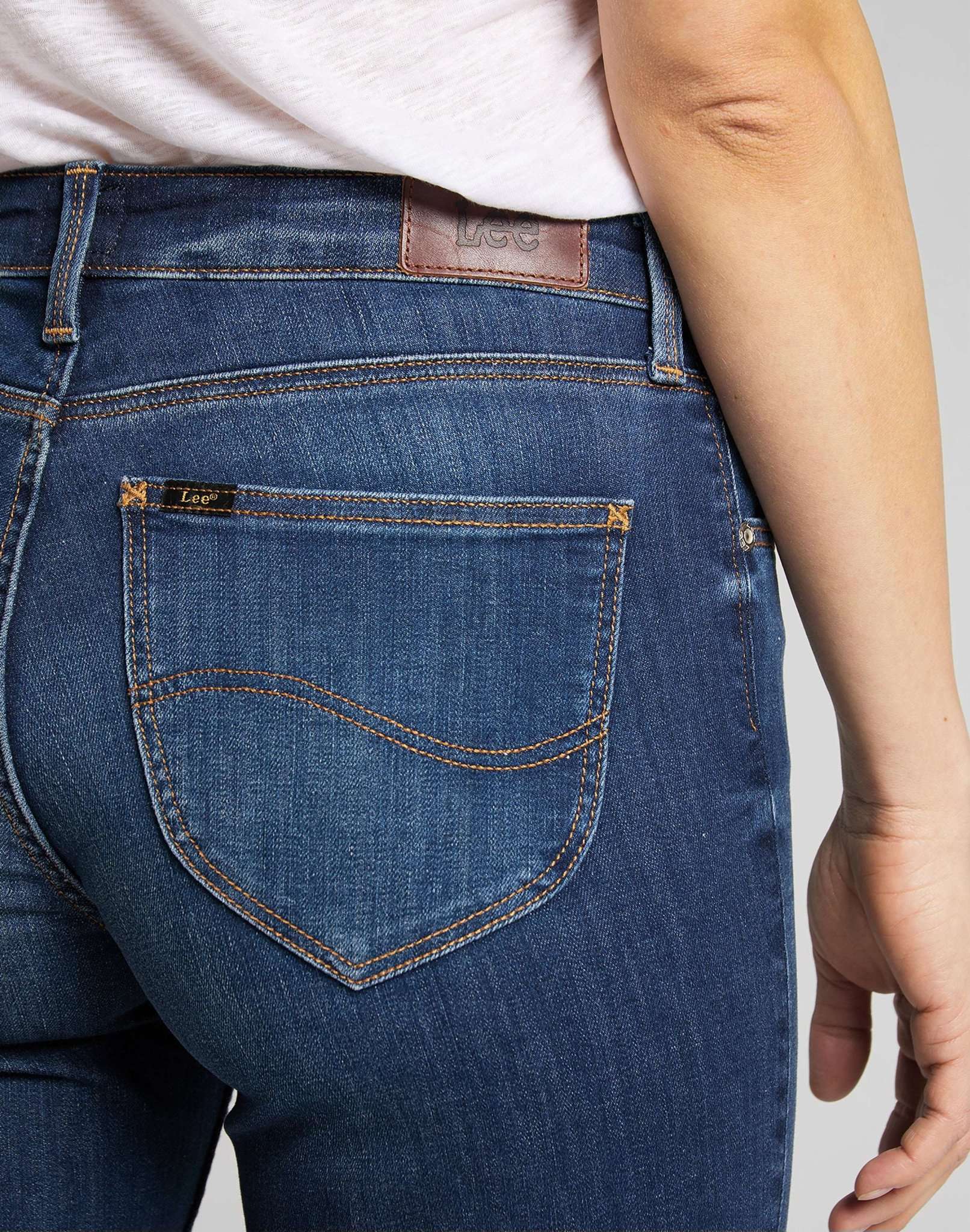 Jeans Marion Straight in Night Sky Lee