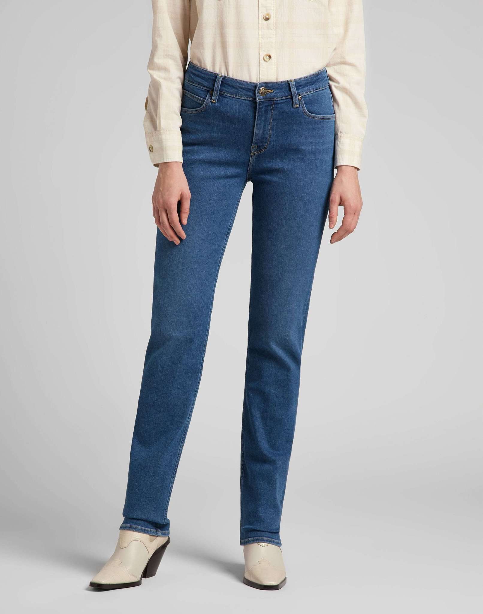 Jeans Marion Straight in Mid Ada Lee