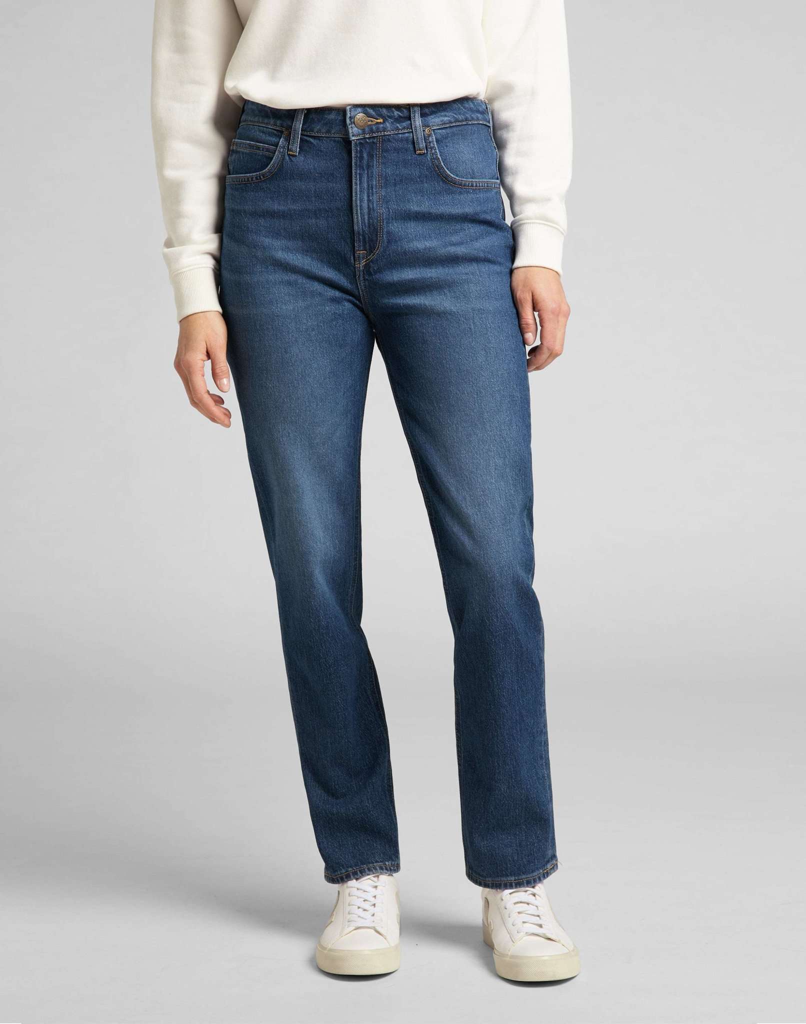 Carol in jeans rubino scuro Lee