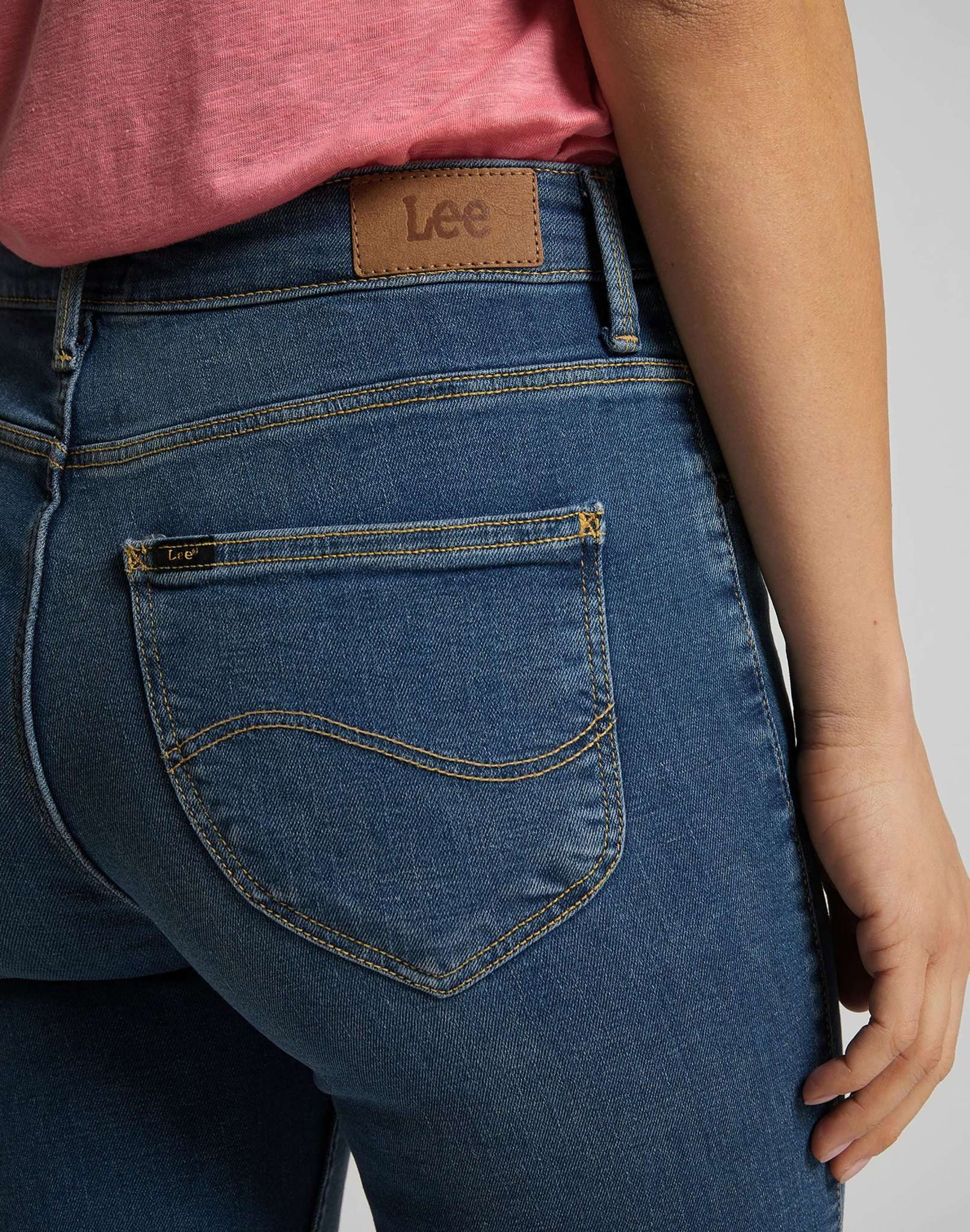 Bootcut Breese in jeans Martha di media usura Lee