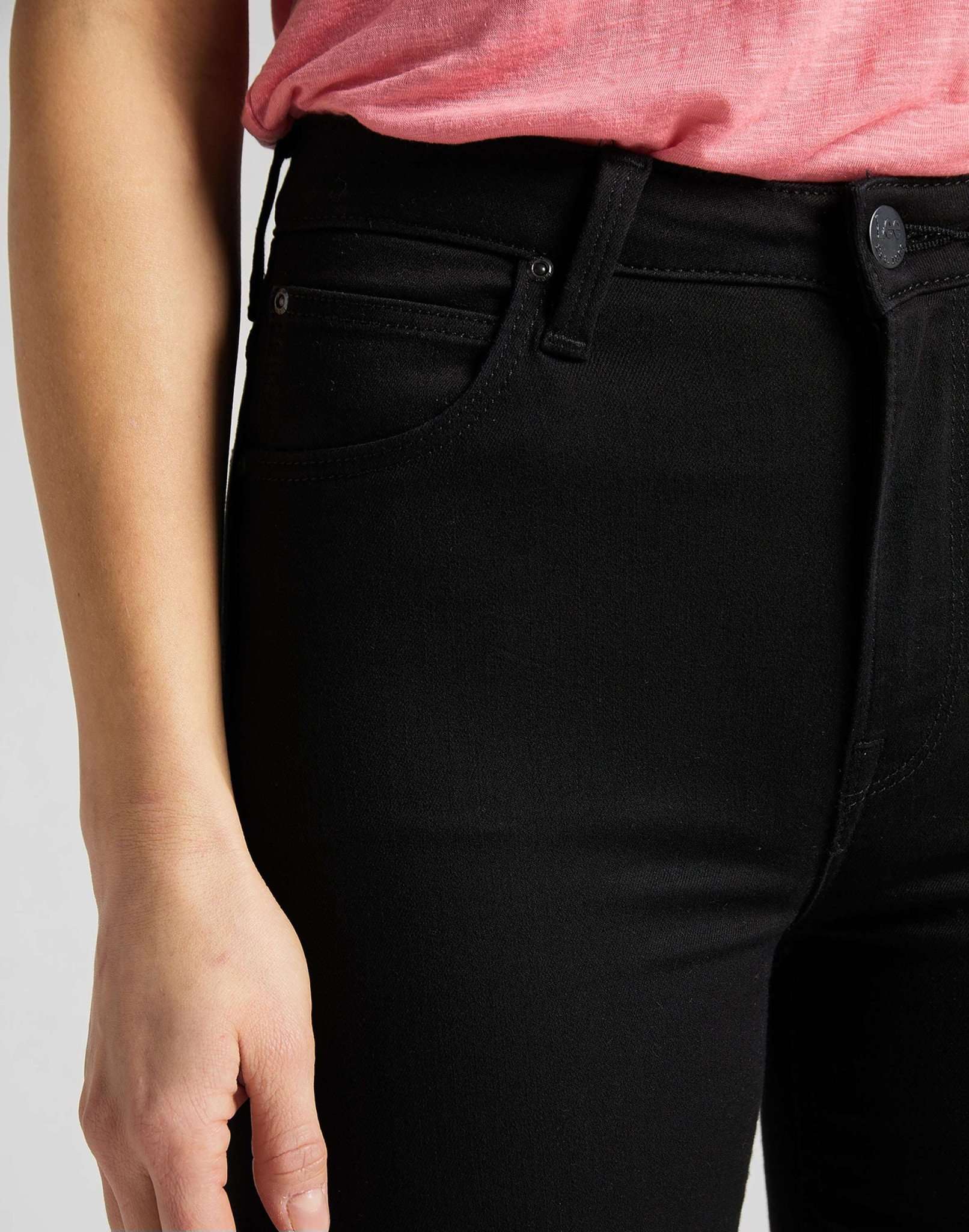 Breese in jeans con risciacquo nero Lee