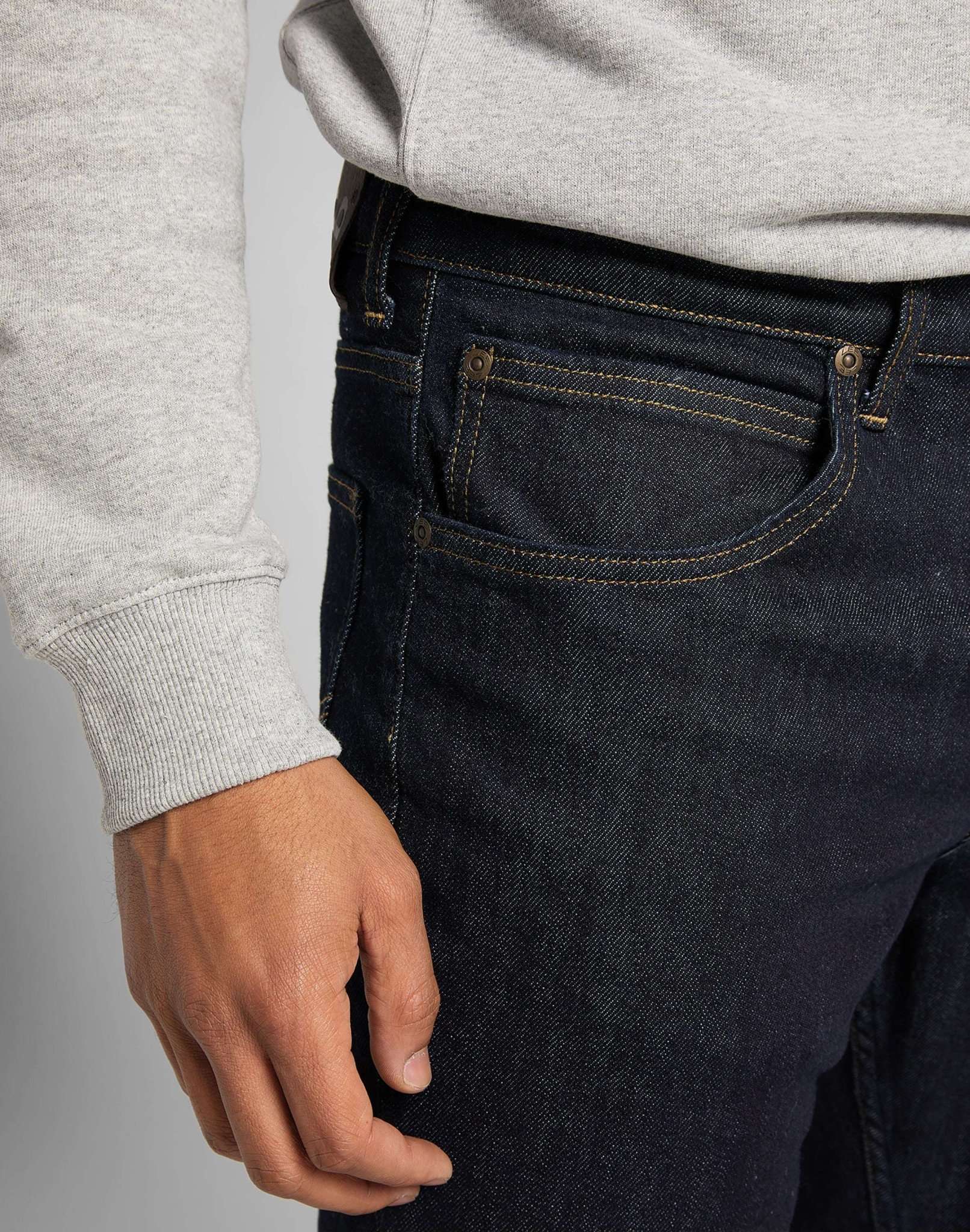 Jeans Brooklyn Straight in Rinse Lee