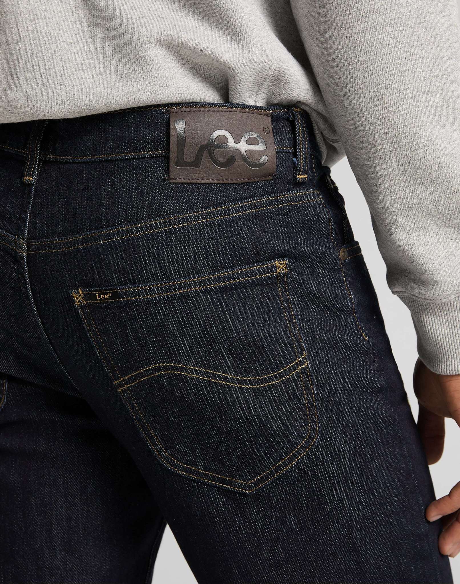 Jeans Brooklyn Straight in Rinse Lee