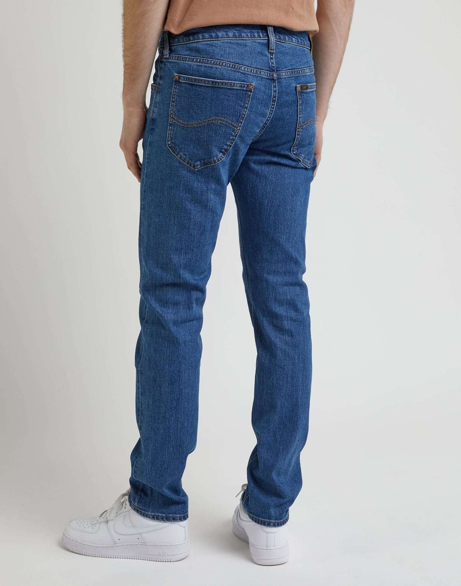 Daren Zip Fly in jeans Stoneage Mid Lee