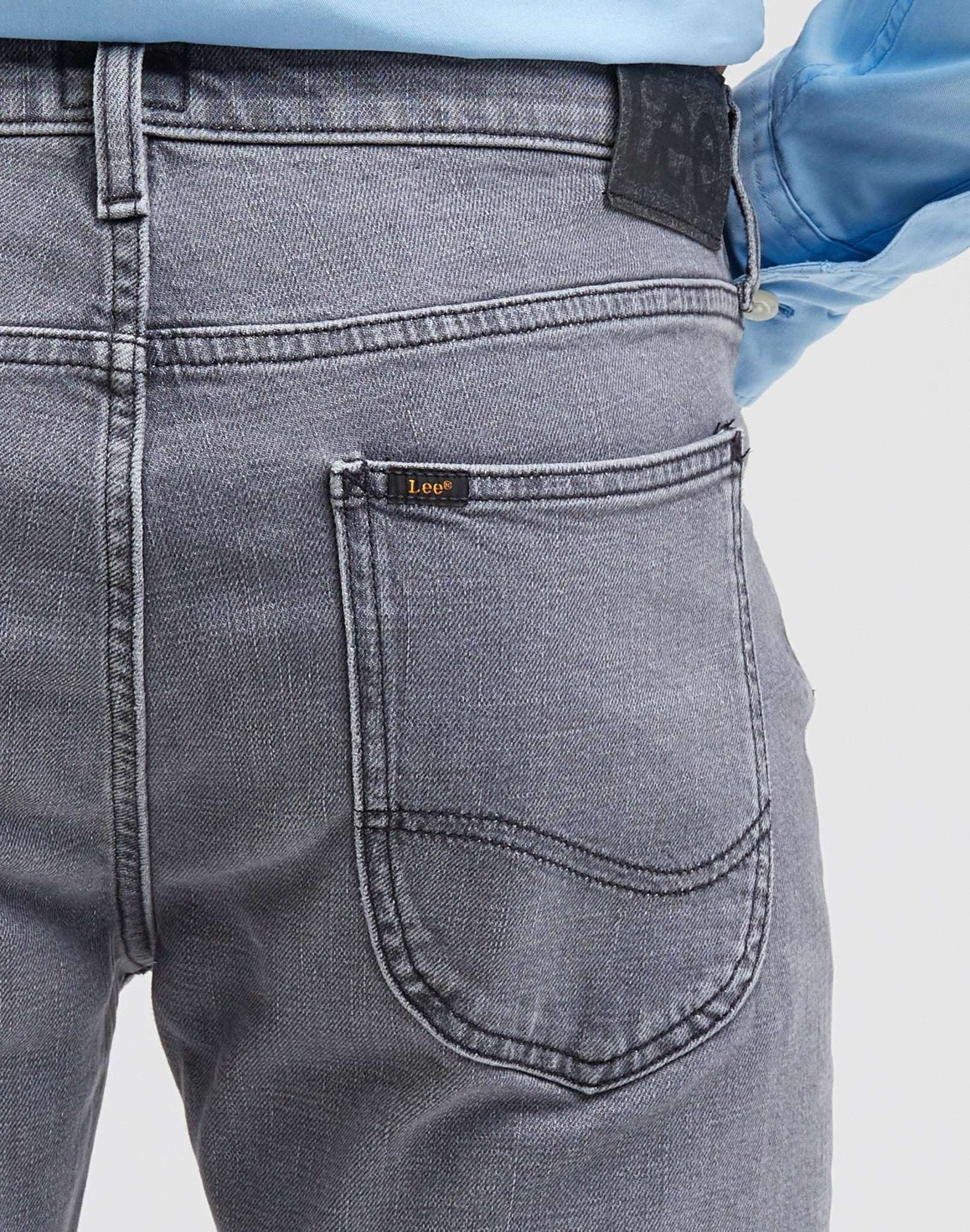 Jeans Luke Low Stretch in grigio End Lee