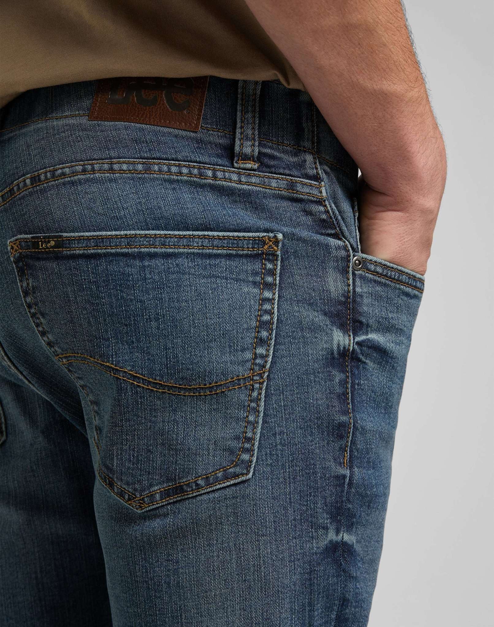 Jeans Skinny Fit XM in Blue Prodigy Lee
