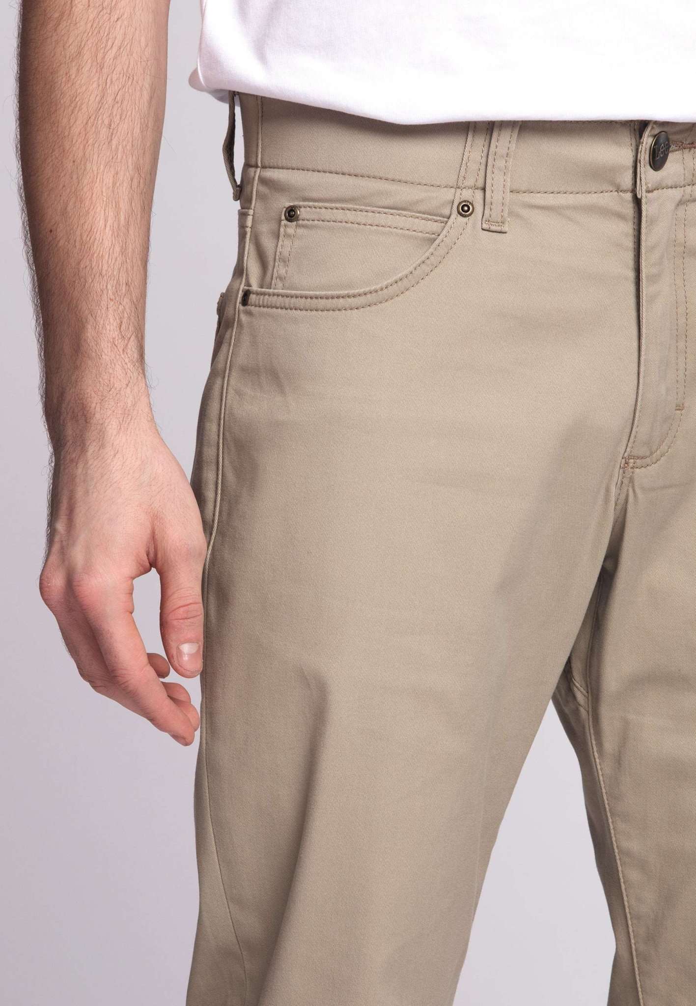 Pantaloni dritti Mvp in KC Khaki Lee