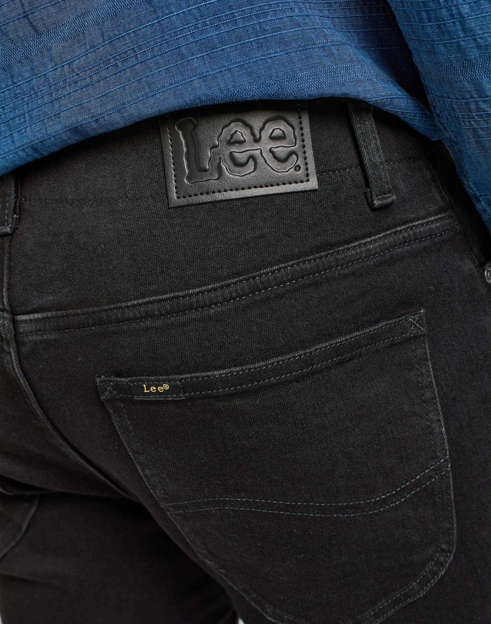 Jeans dritti MVP in nero Lee