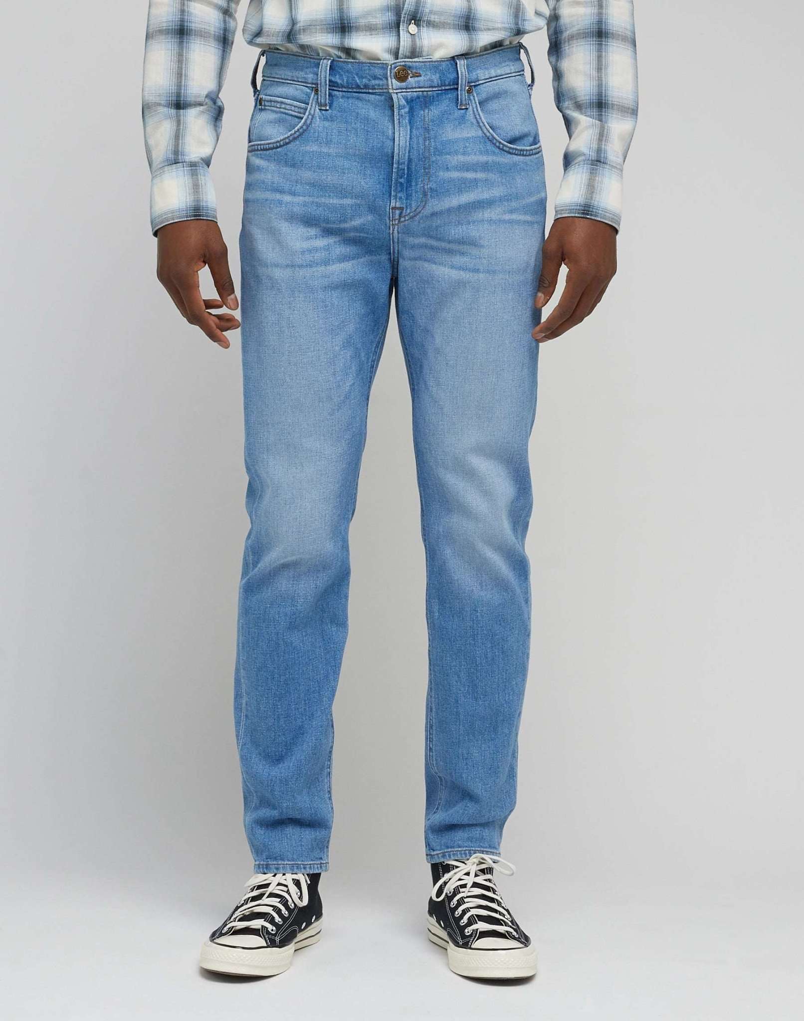 Austin a Union City con i jeans Lee