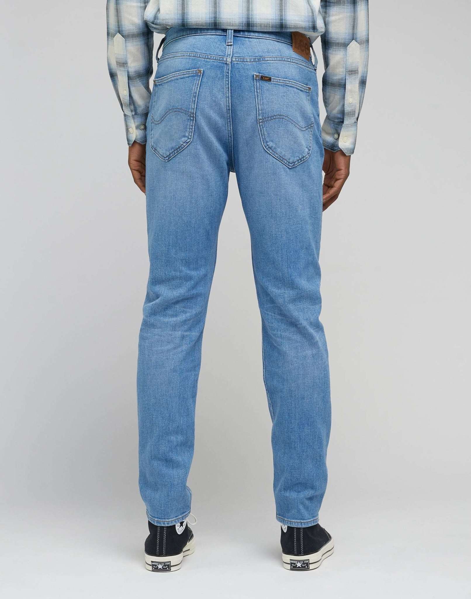 Austin a Union City con i jeans Lee