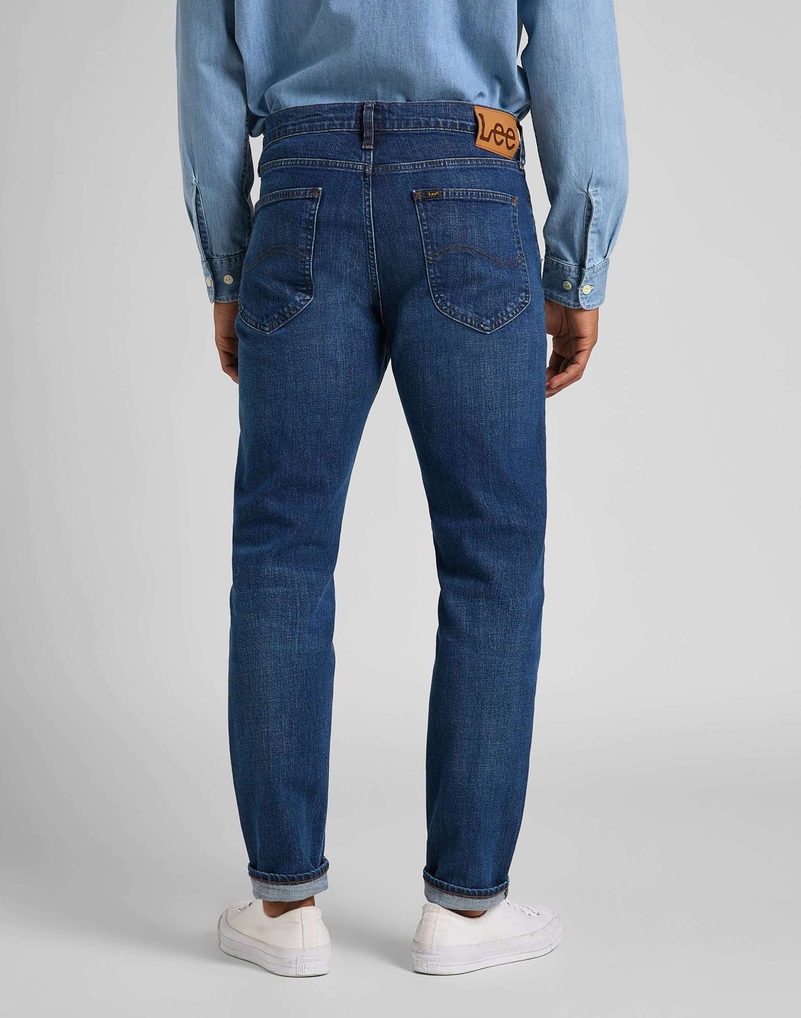 Austin in Jeans Mid Bluegrass Lee